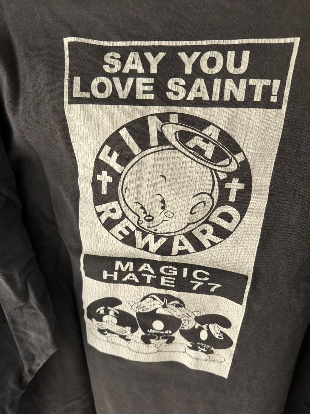 Saint Michael SAINT MXXXXXX graphic-print cotton T-shirt Size US XL / EU 56 / 4 - 8 Thumbnail