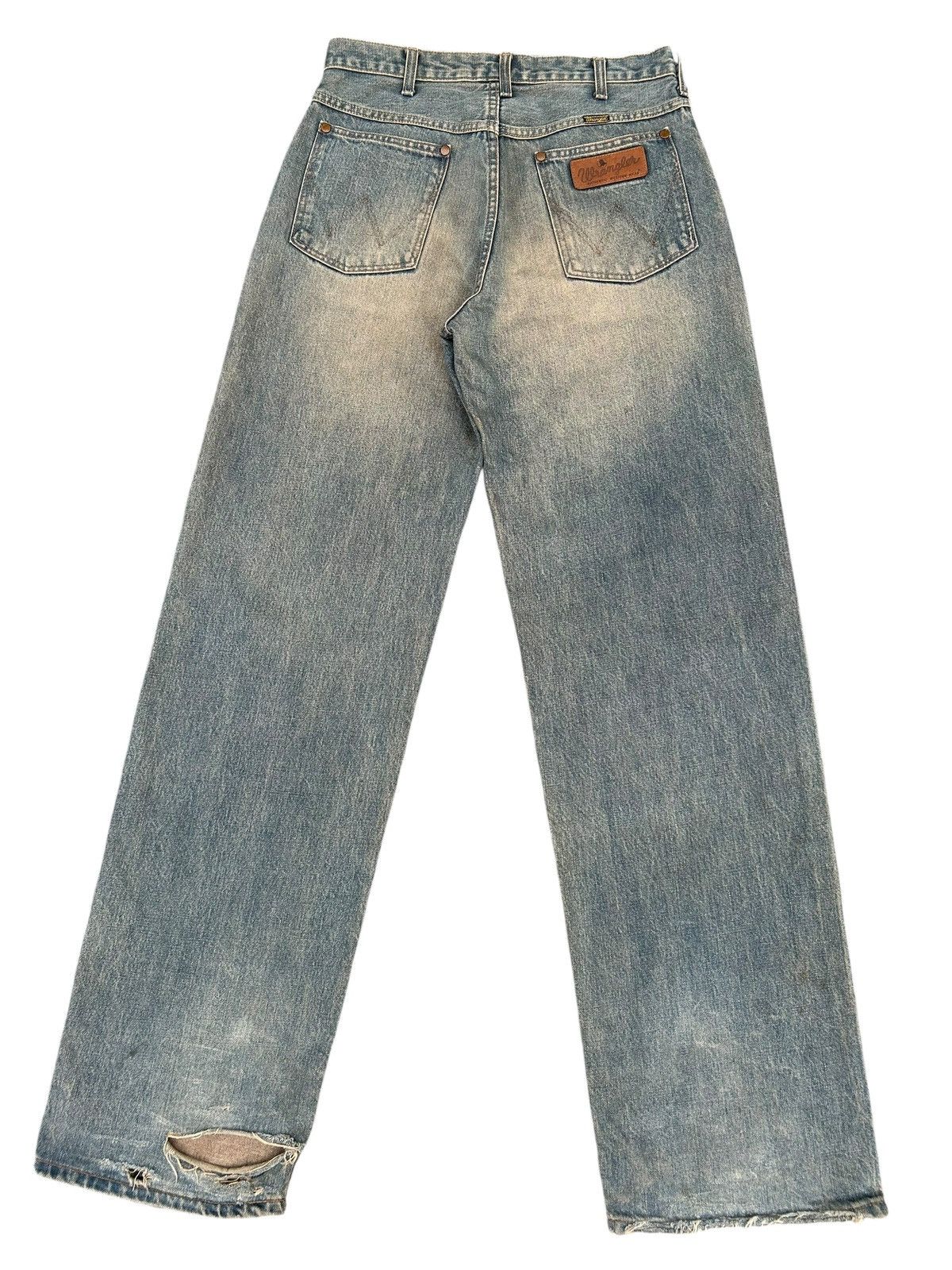 Kapital Vintage Wrangler Selvedge Baggy Rusty Mudwash Denim Jeans Size US 30 / EU 46 - 2 Thumbnail