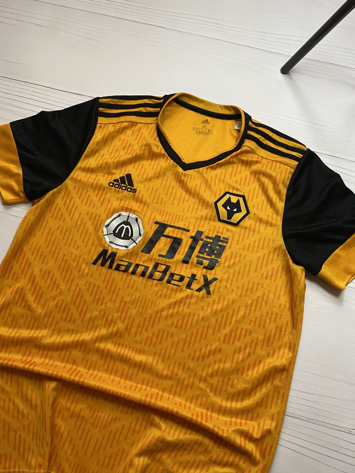 Adidas Adidas Wolverhampton 2020/21 home football y2k t shirt Size US M / EU 48-50 / 2 - 17 Thumbnail