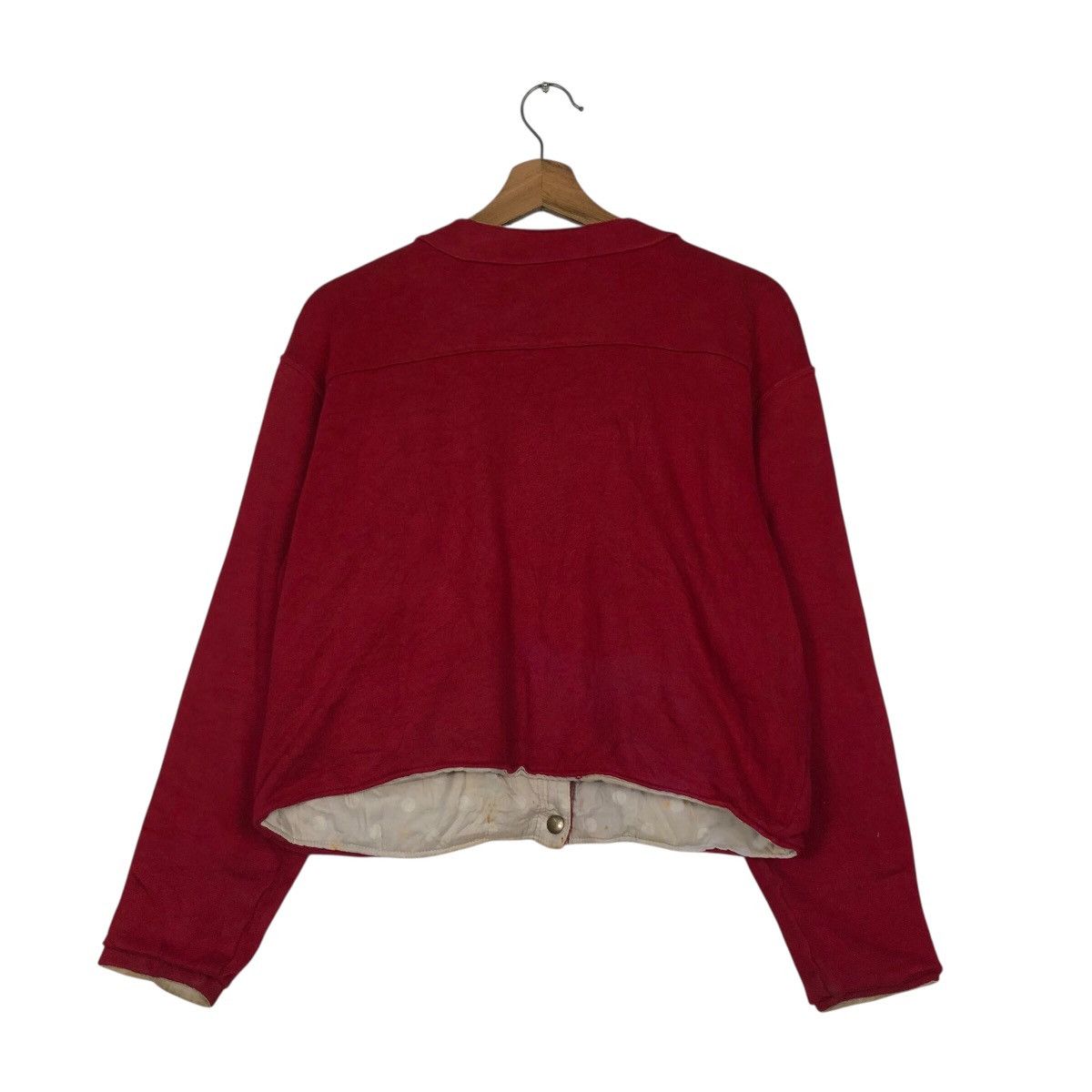 Japanese Brand Cropped Reversible Bomber Jacket To The Rhythm Issey Miyake Size M / US 6-8 / IT 42-44 - 9 Thumbnail
