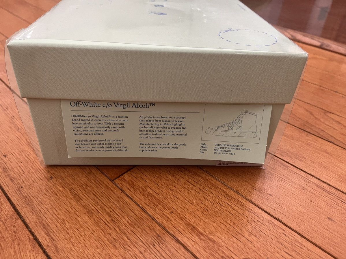 Off-White Off-White Vulc Mid Canvas Size US 9 / EU 42 - 12 Thumbnail