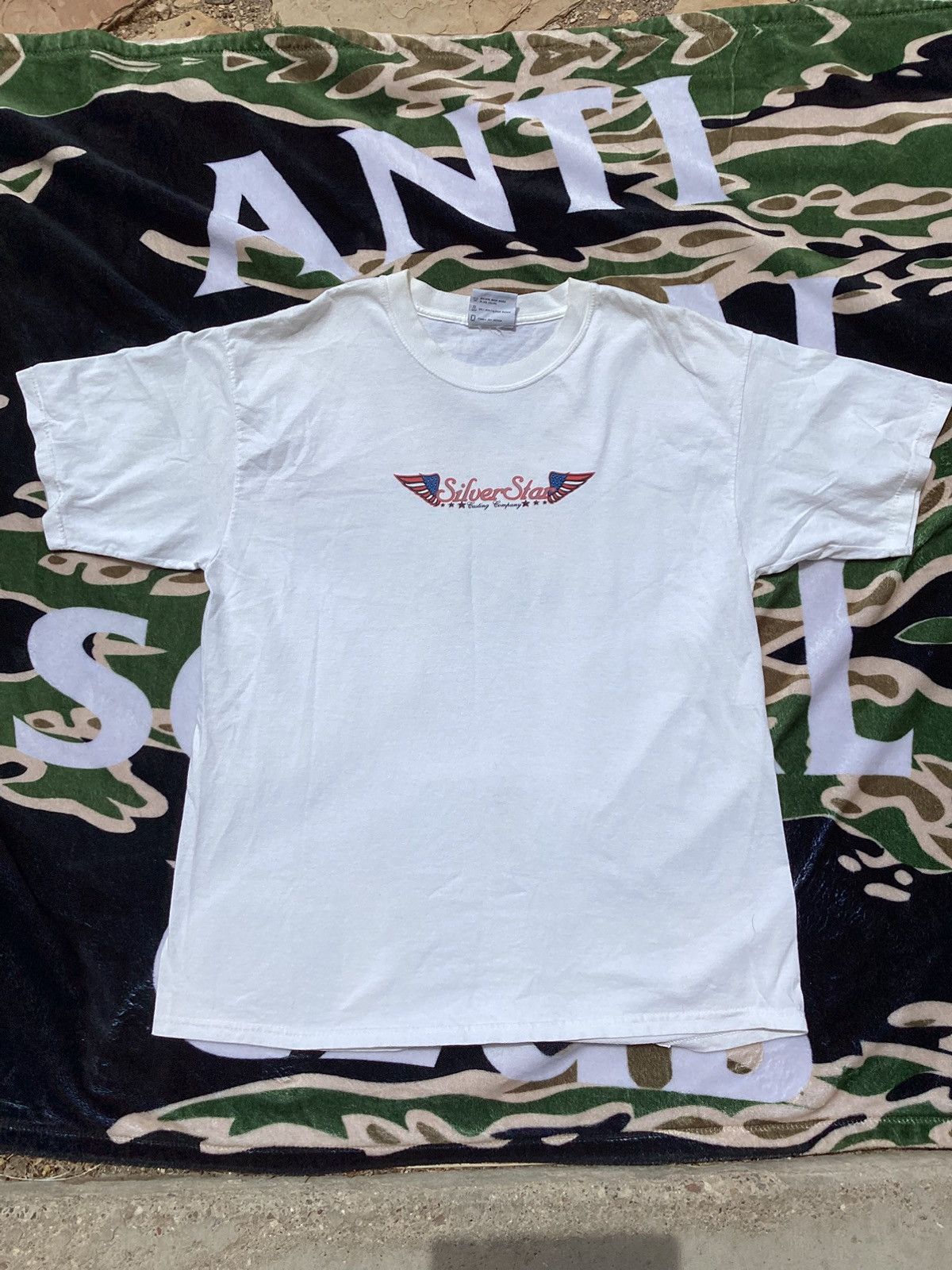 Other × Vintage Vintage 90s silver star casting company USA made XL T-shirt Size US XL / EU 56 / 4 - 1 Thumbnail