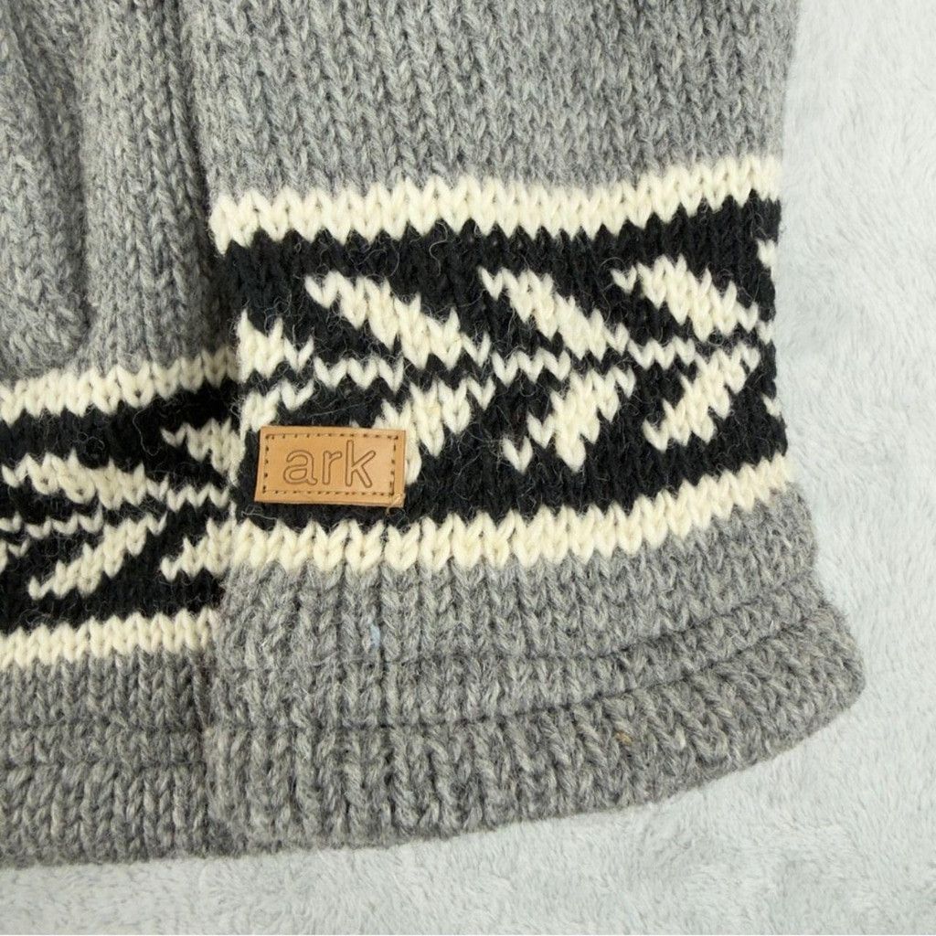 Other VTG Ark Imports Men's Sz XXL 100% New Zealand Wool Cowichan Size US XXL / EU 58 / 5 - 8 Thumbnail