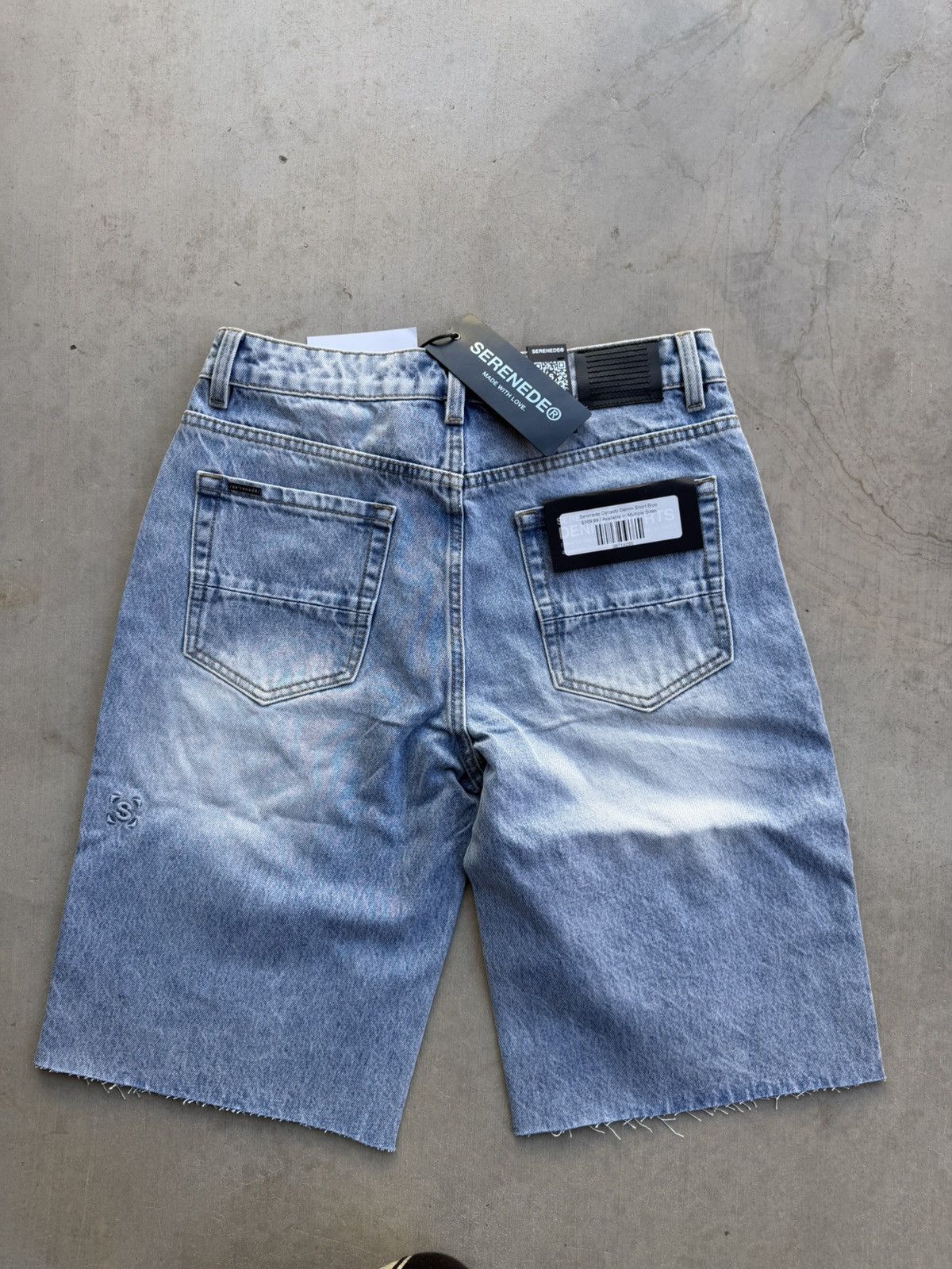 Other Serenede Dynasty Denim Shorts – Light Blue Size 28 NWT Size US 28 / EU 44 - 3 Thumbnail