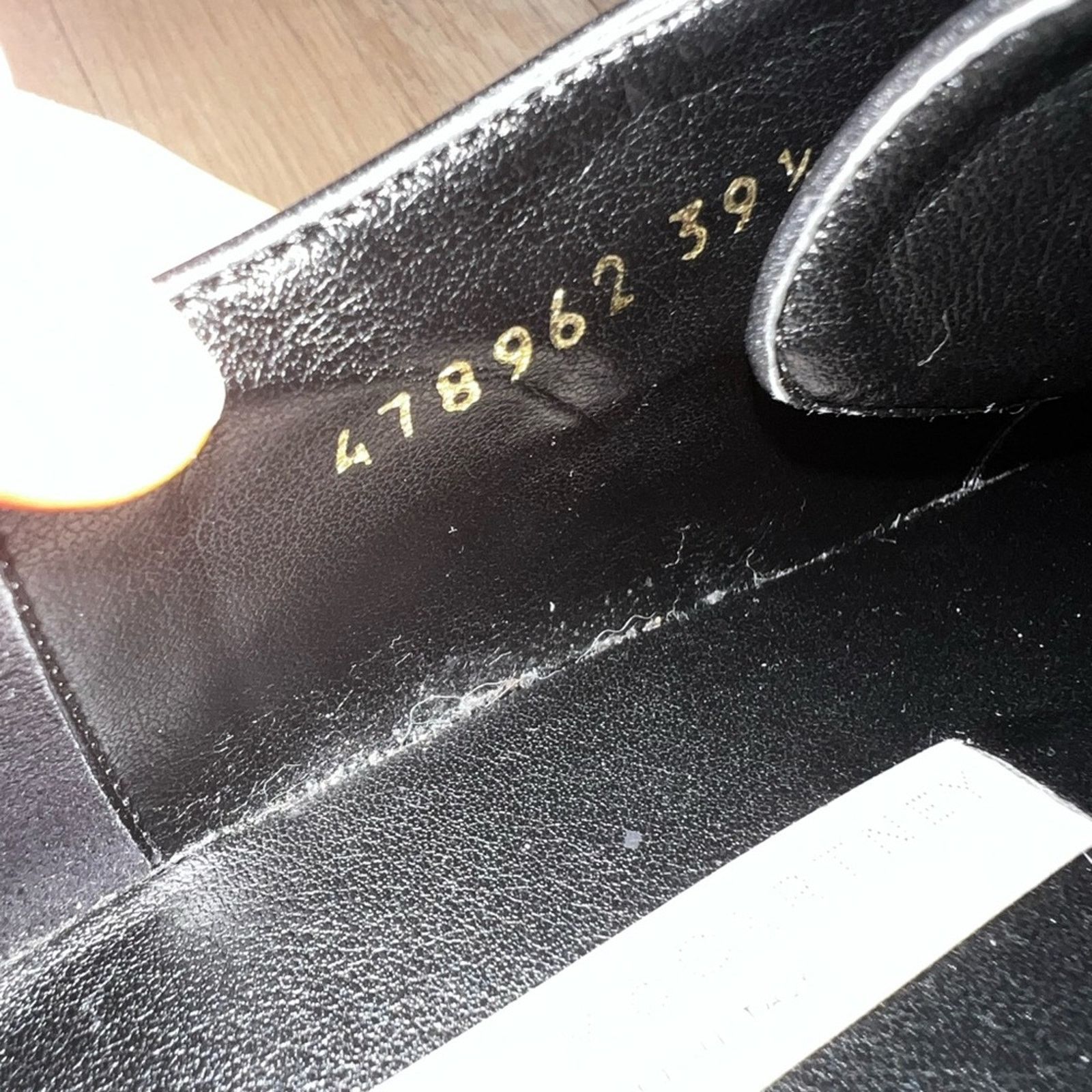 Stella McCartney Stella McCartney Black Vegan Platform Brogues Velvet 9.5 Size US 9.5 / IT 39.5 - 8 Thumbnail