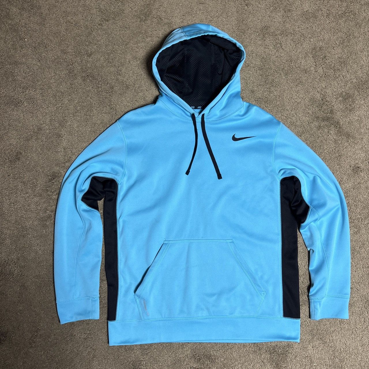 Nike Nike Gamma Blue Therma-Fit Hoodie Size Large Size US L / EU 52-54 / 3 - 3 Thumbnail
