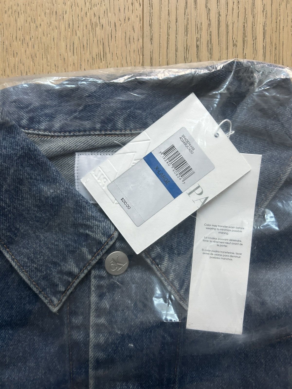 Calvin Klein × Palace Palace x Calvin Klein Relaxed Trucker Denim Jacket Size US XL / EU 56 / 4 - 7 Thumbnail