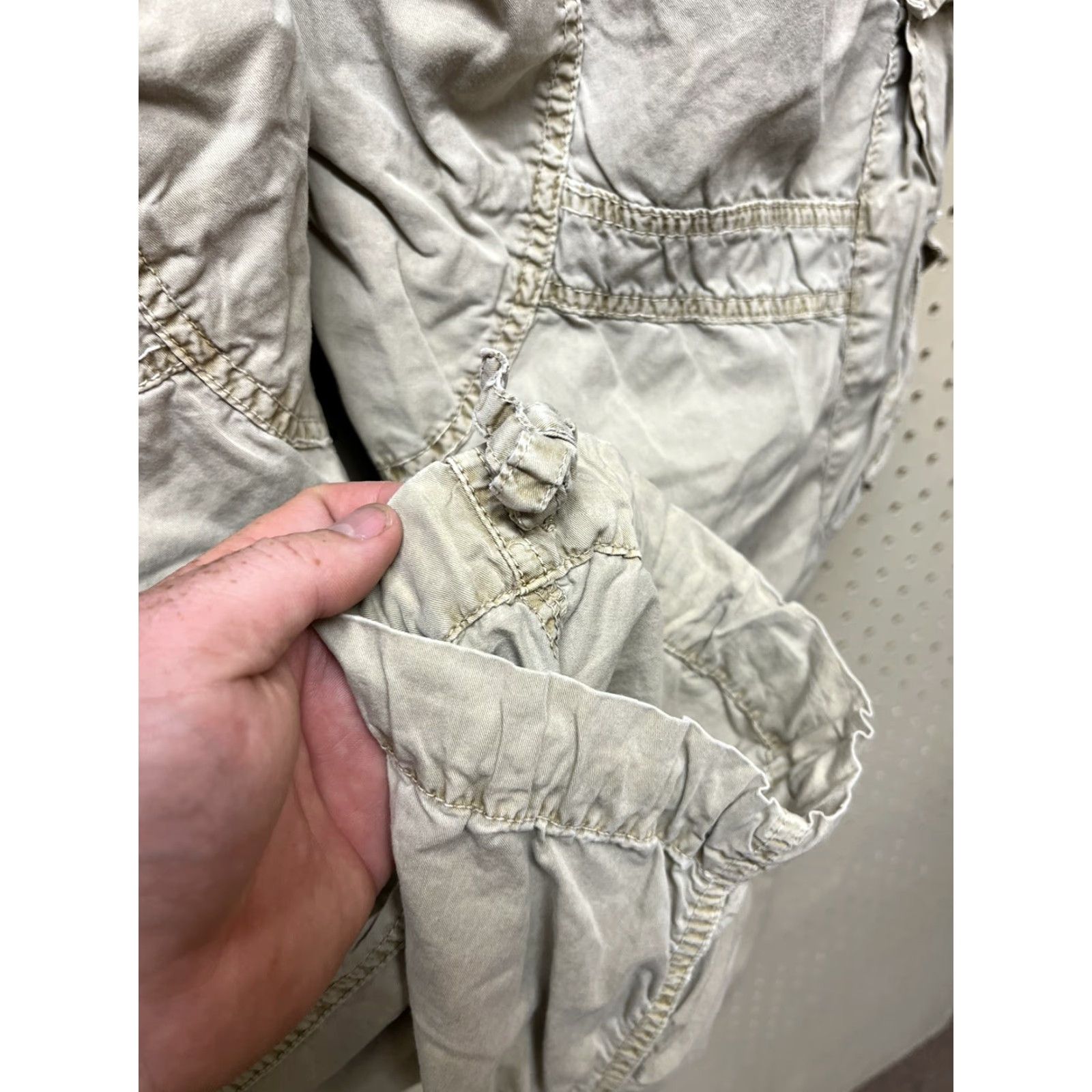 Polo Ralph Lauren VINTAGE Polo Ralph Lauren Cargo Pants Mens 38x32 Tan Beige Cotton Military Utility Army Size US M / EU 48-50 / 2 - 7 Thumbnail
