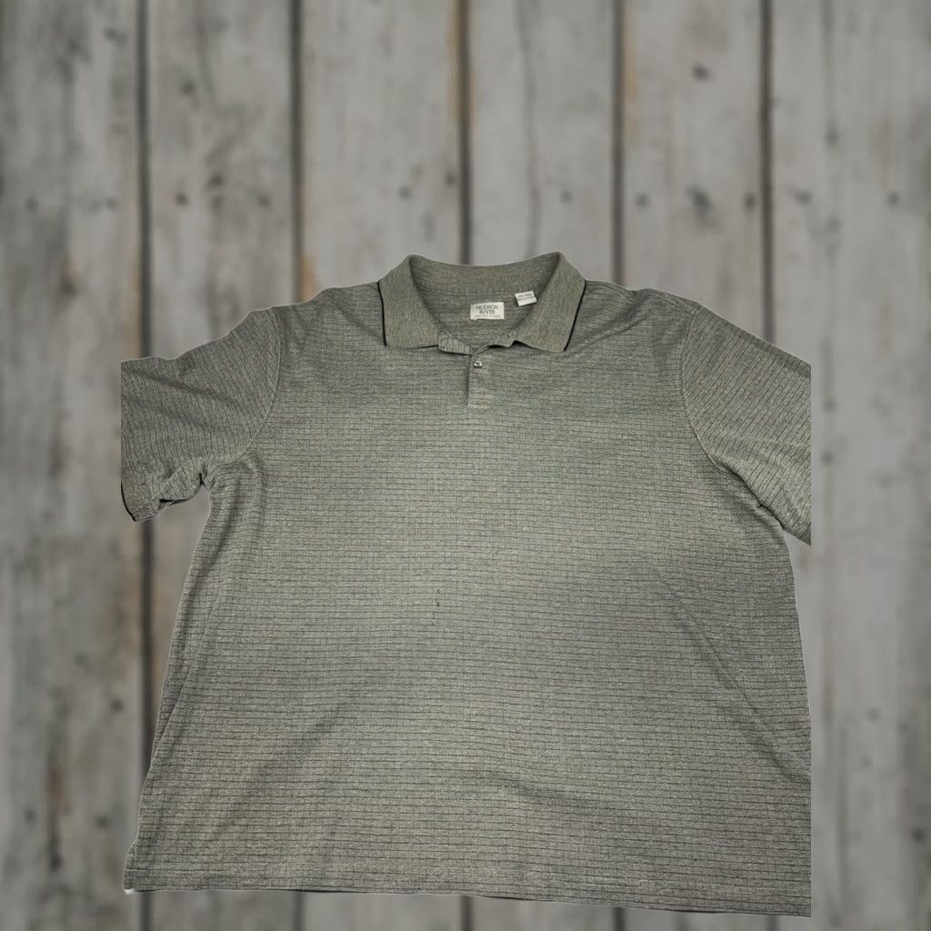 Vintage VINTAGE Hudson River Polo Shirt 2XL Men Green 90s Check Short Sleeve Collared Pullover Casual Golf Size US XXL / EU 58 / 5 - 1 Thumbnail
