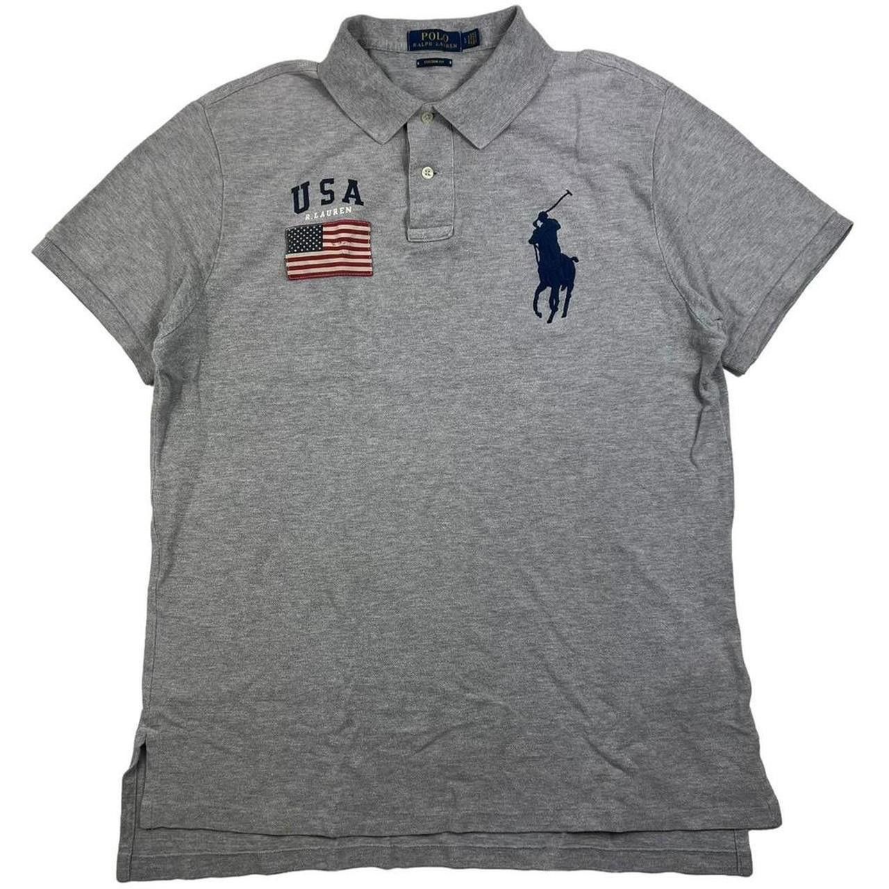 Polo By Ralph Lauren USA Big Pony Polo Shirt - Large