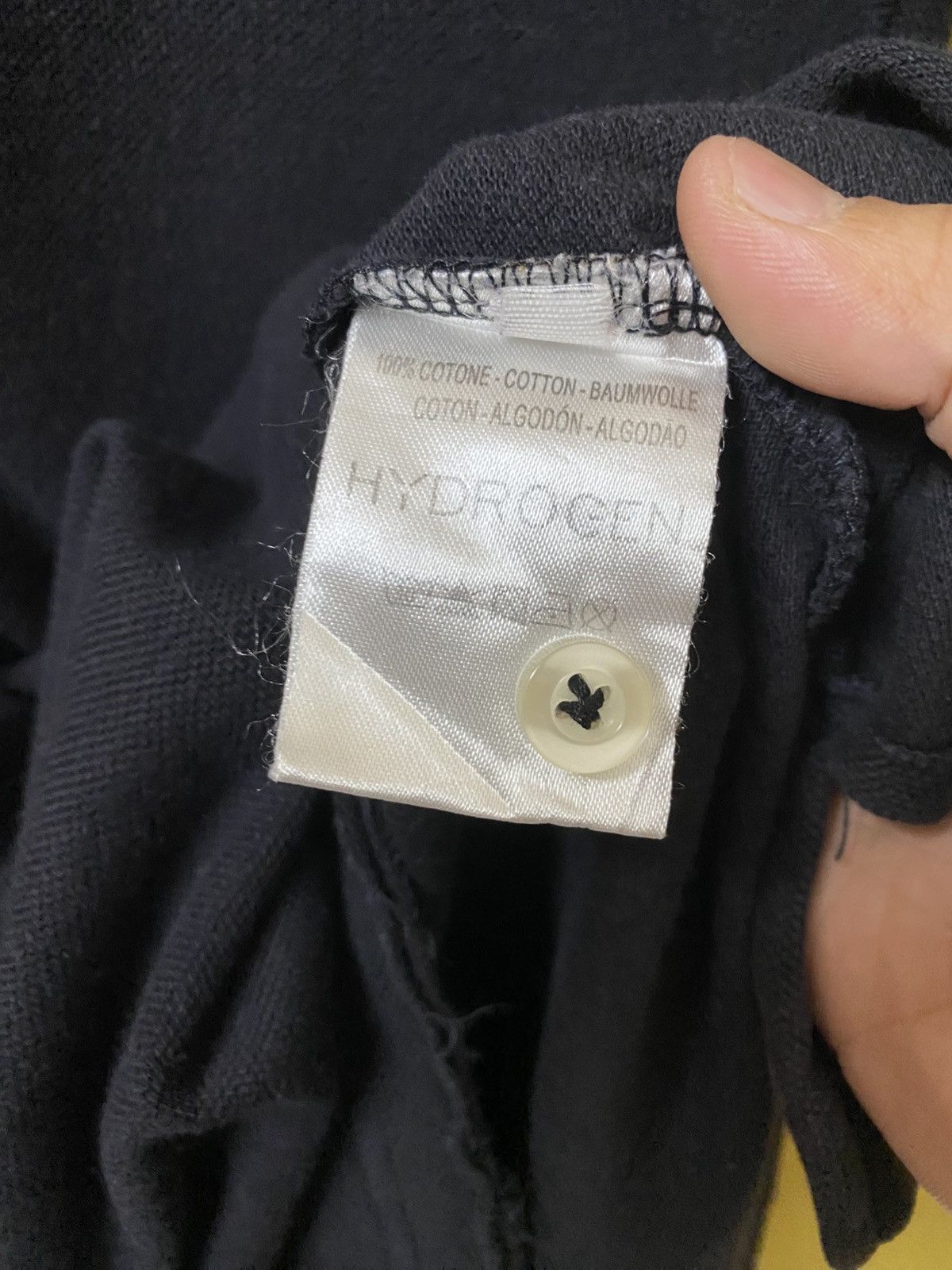 HYDROGEN Hydrogen Polo Shirt Small Logo Black Colour Size US M / EU 48-50 / 2 - 10 Thumbnail