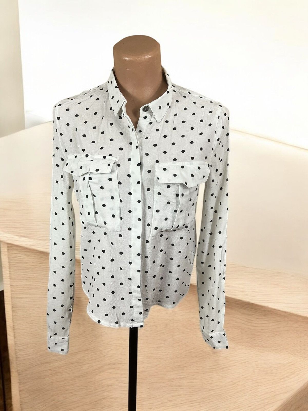 Superdry Superdry Polkadot Viscose Shirt Size S Size S / US 4 / IT 40 - 1 Thumbnail