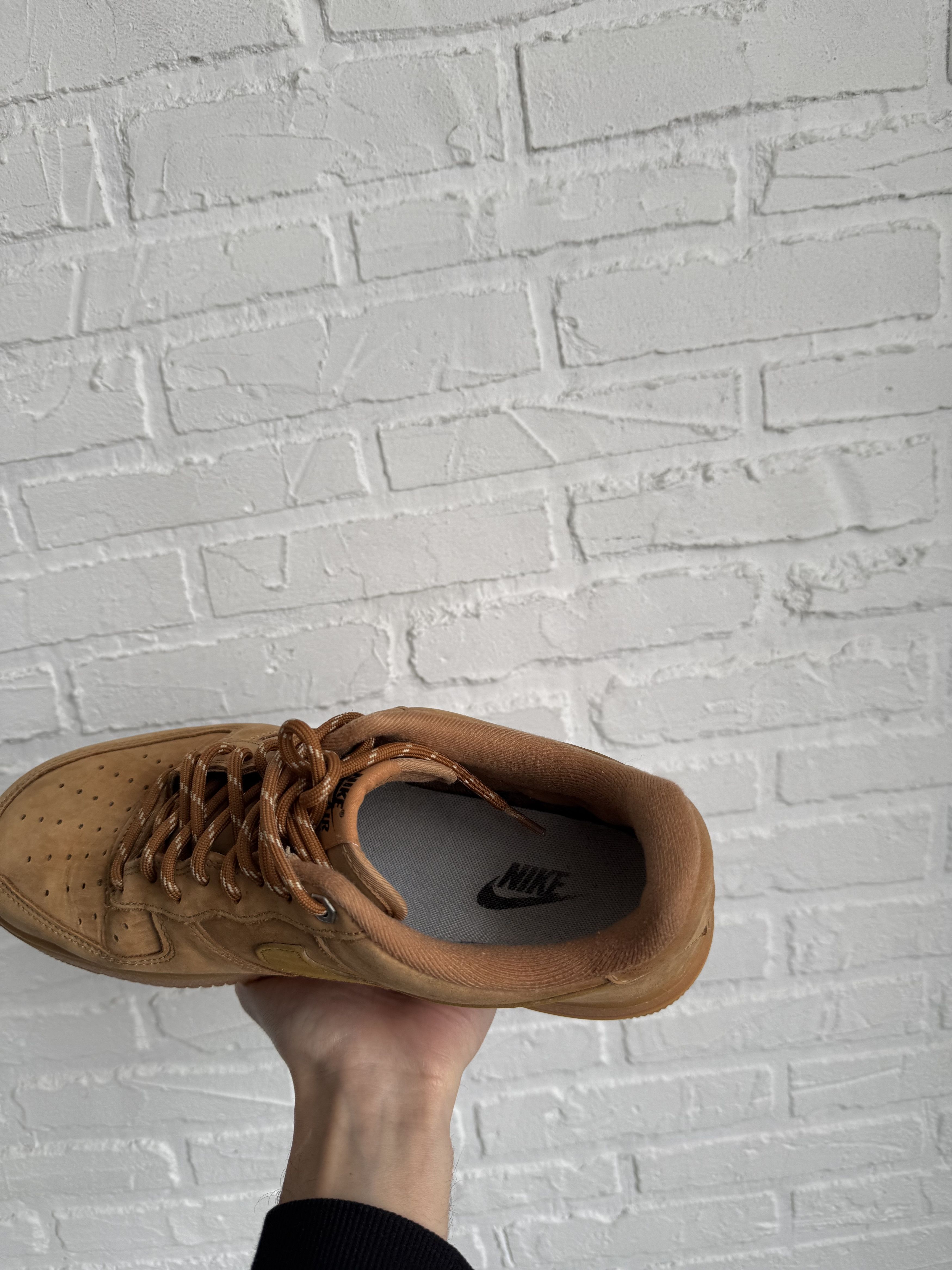 Nike Nike Air Force 1 wb flax suede leather sneakers Size US 11.5 / EU 44-45 - 11 Thumbnail