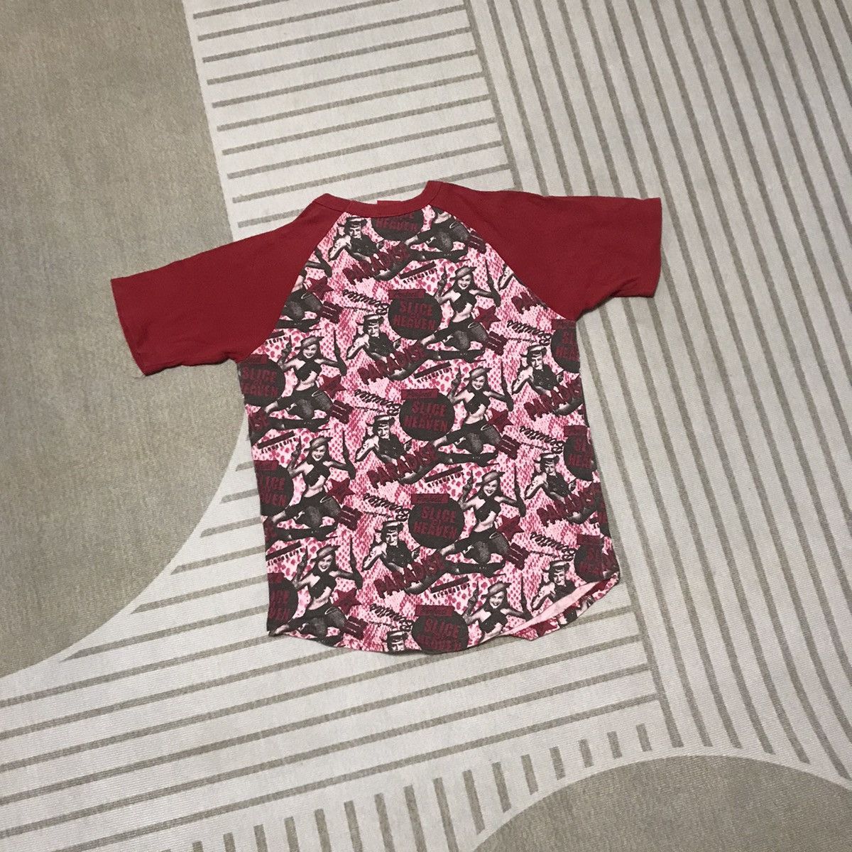 Hysteric Glamour × Japanese Brand ALGONQUINS JAPANESE BRAND GIRL FULLPRINT RARE TEE Size S / US 4 / IT 40 - 10 Thumbnail