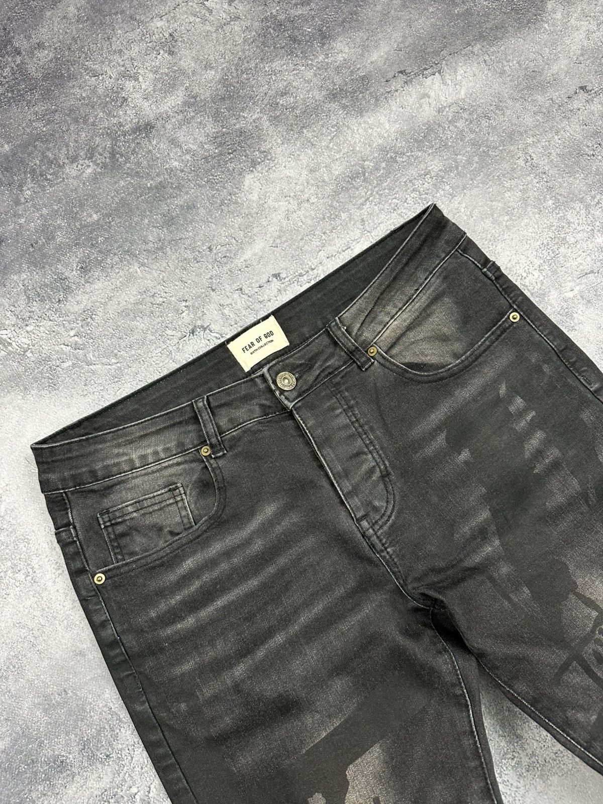 Fear of God Fear of God Sixth Collection Denim Jeans Black 6th Size US 32 / EU 48 - 6 Thumbnail