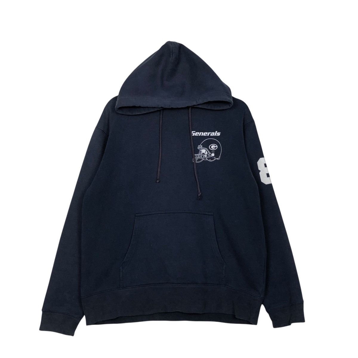 Japanese Brand × Vintage 📌Vintage Hoodie Pull Over Generals Big Logo Size US L / EU 52-54 / 3 - 2 Thumbnail