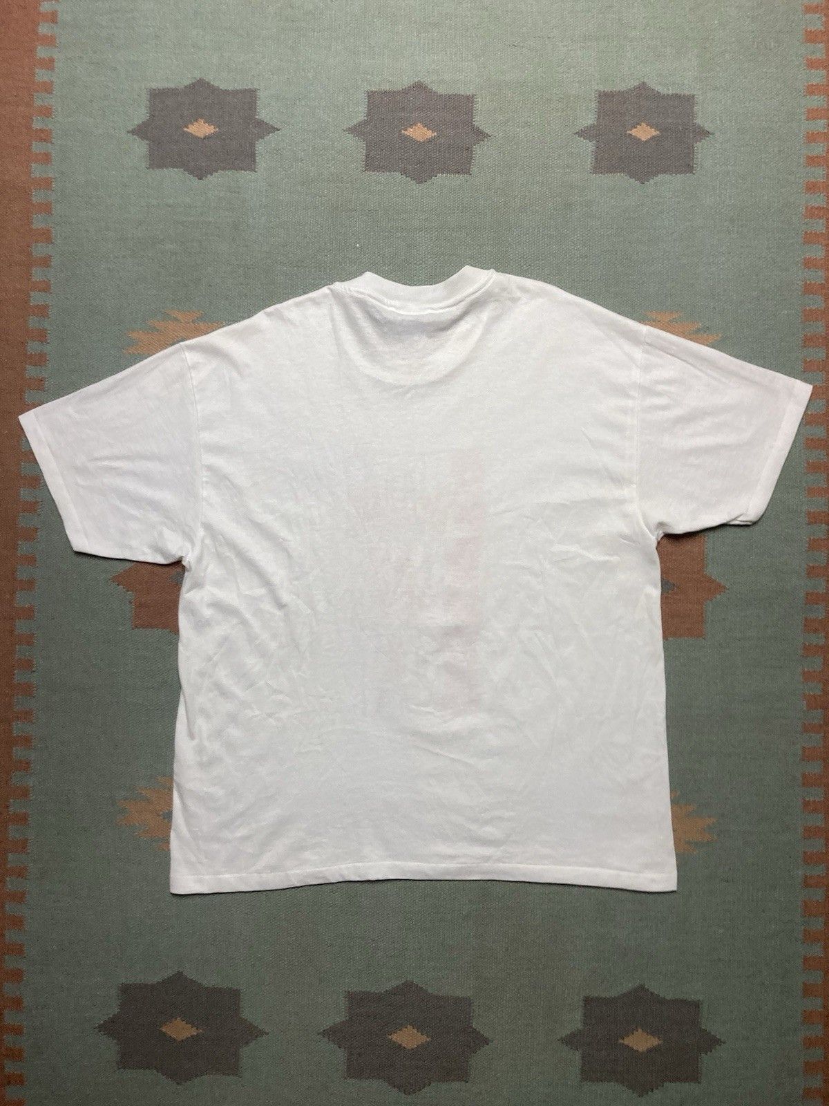 Hanes × Vintage 90s t shirt swim bike run exercise active single stitch XL Size US XL / EU 56 / 4 - 7 Thumbnail