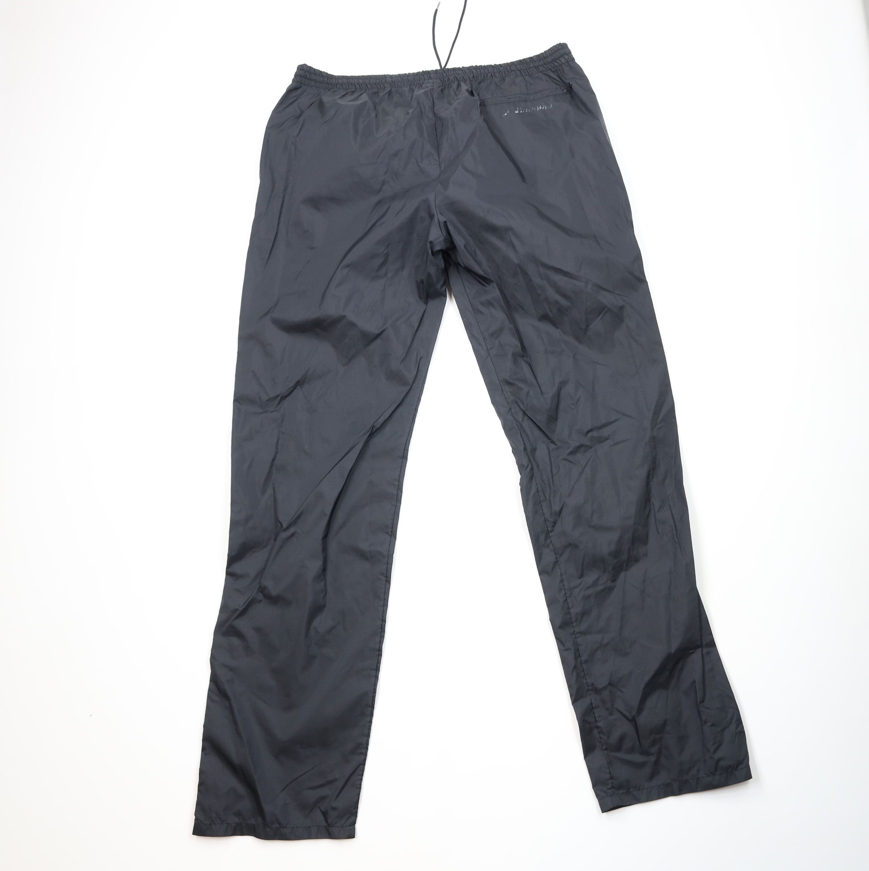 Brooks Vintage 90s Brooks Running Wide Leg Windbreaker Pants Black Size US 38 / EU 54 - 10 Thumbnail