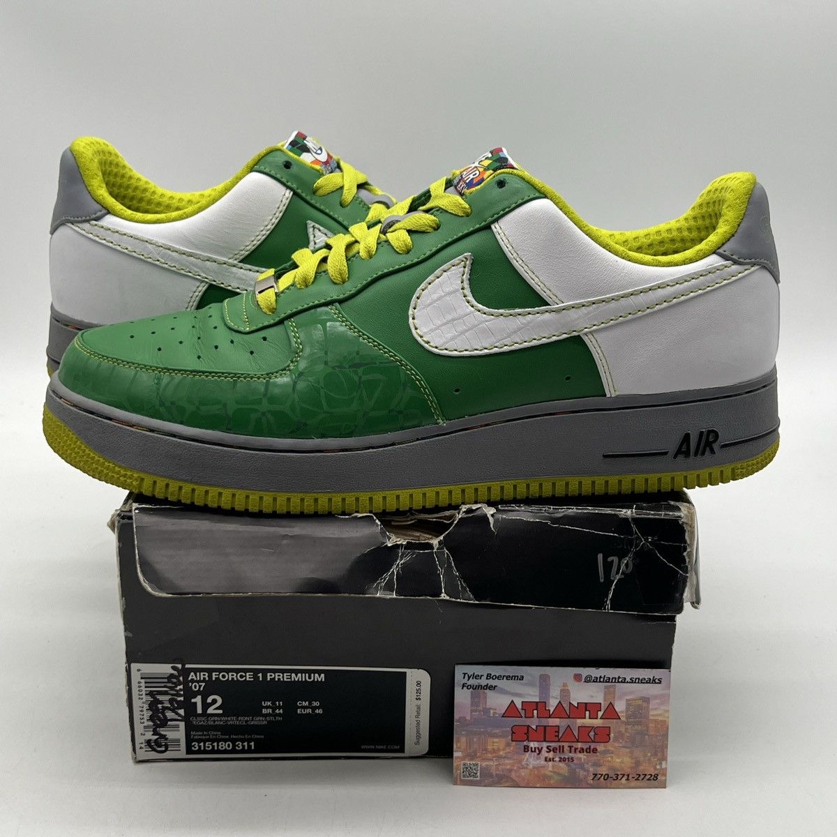 Nike Air Force 1 Gauchos gym Size US 12 / EU 45 - 1 Thumbnail
