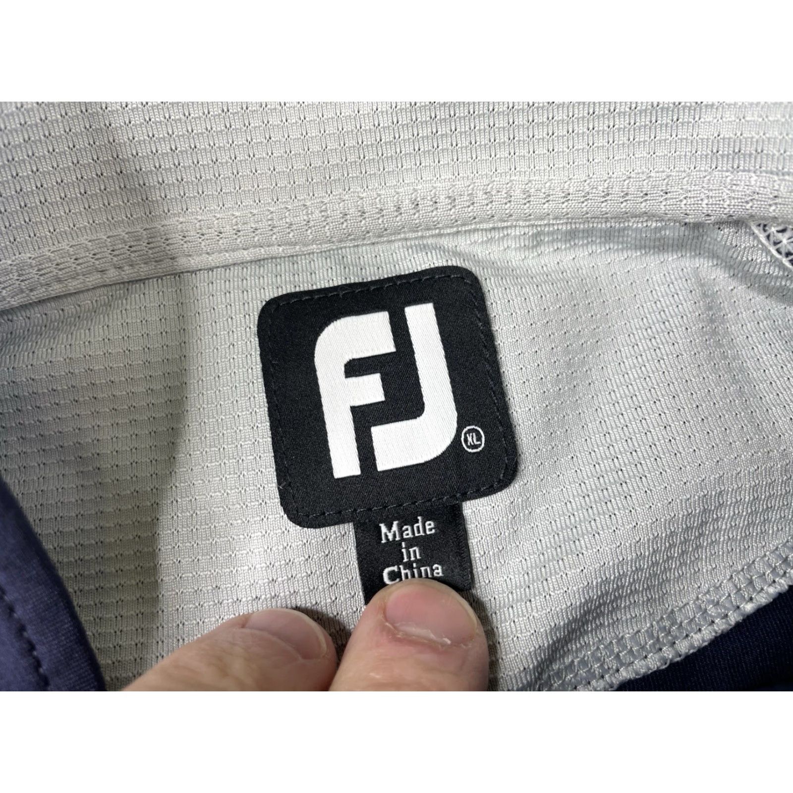 Footjoy FootJoy 1/4 Zip Pullover Golf Mens XL Rockaway River CC Sweatshirt blue Size US XL / EU 56 / 4 - 5 Thumbnail