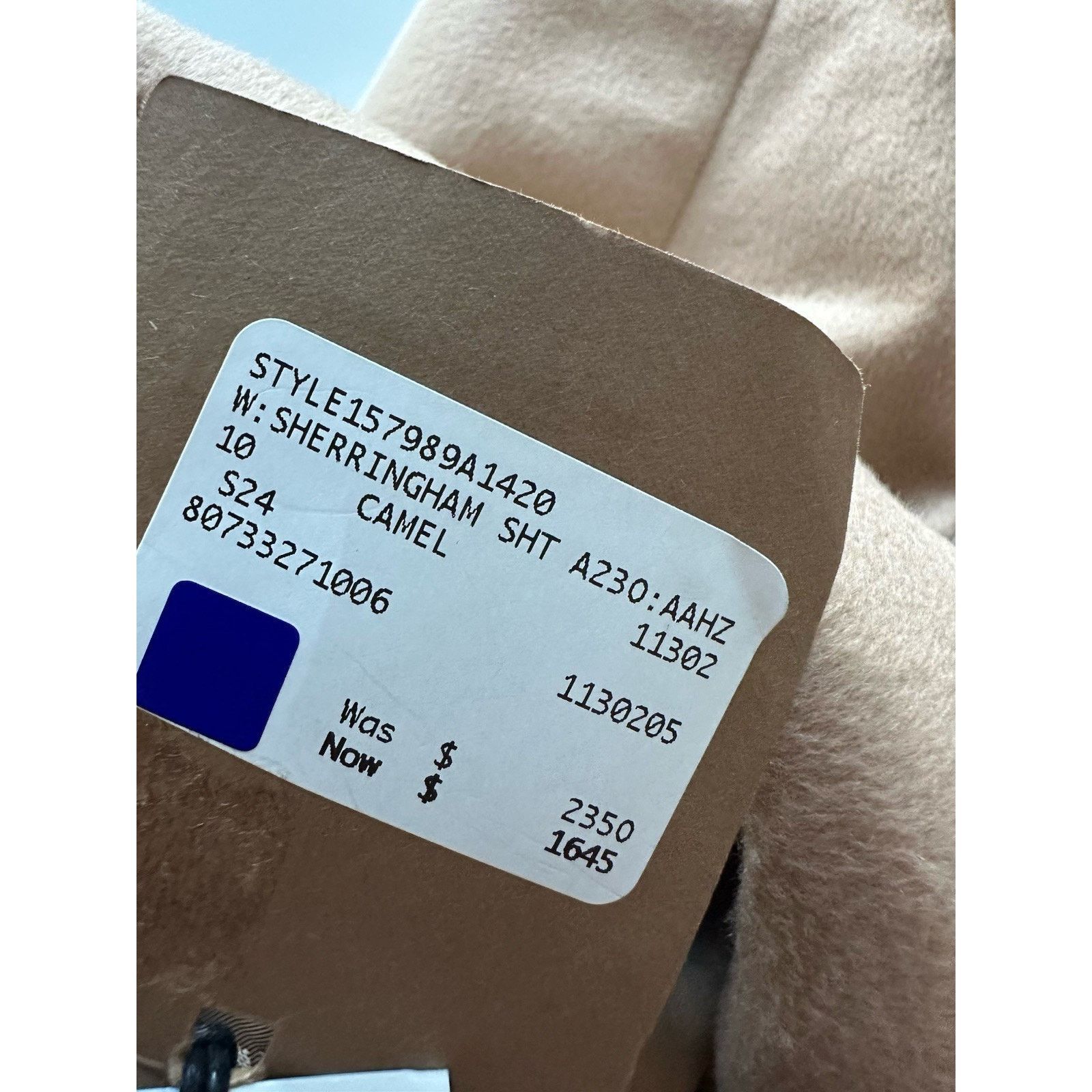 Burberry Burberry Wool/Cashmere Camel Jacket 10 US 8073327 Size L / US 10 / IT 46 - 23 Thumbnail