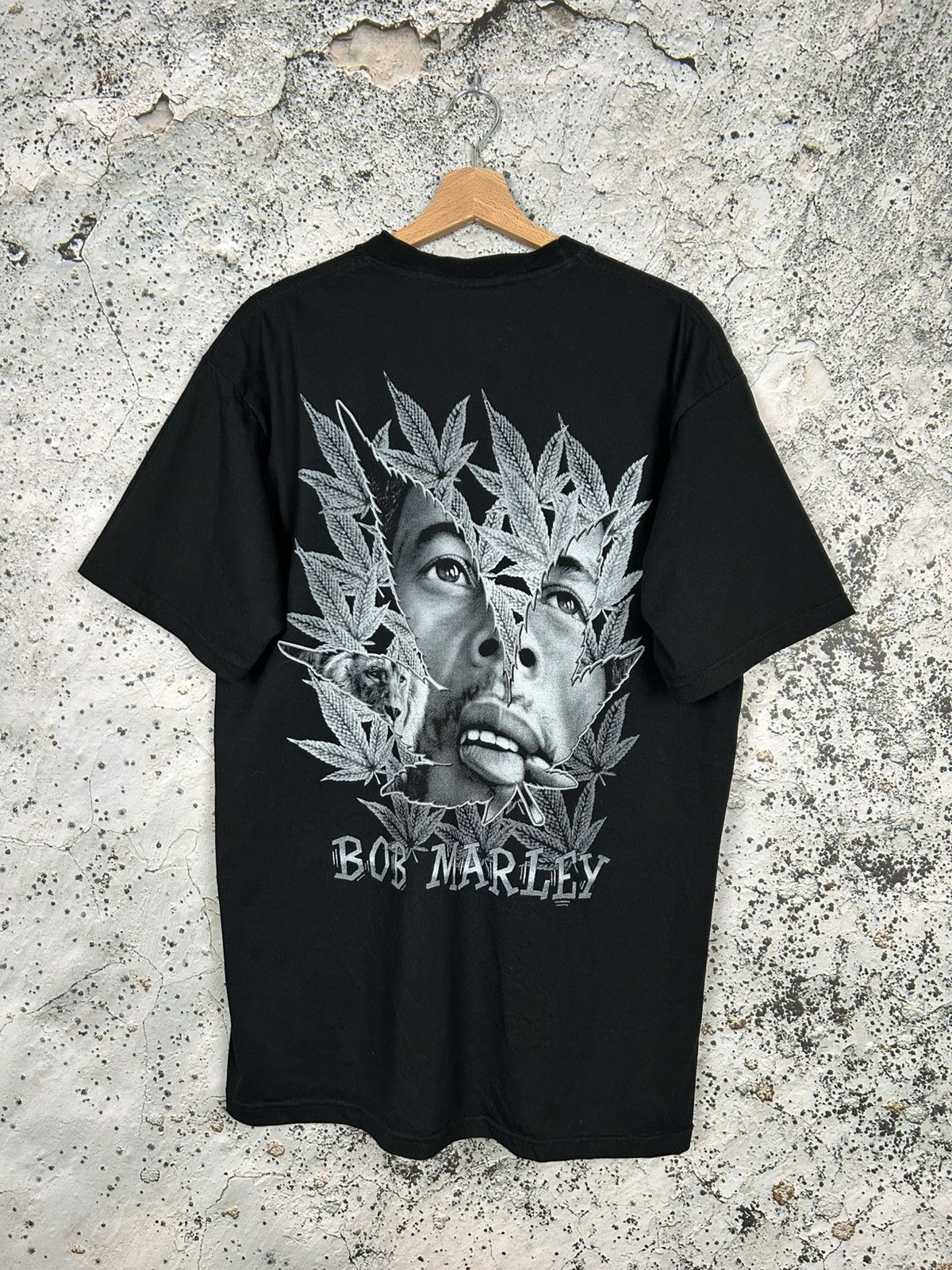 Band Tees Vintage Bob Marley Band Tee Reggae 90s Made in USA Graphic Size US XL / EU 56 / 4 - 4 Thumbnail