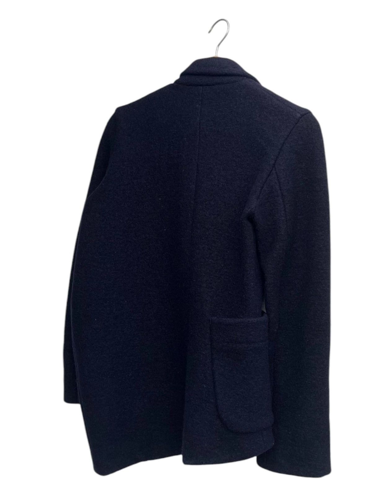 Designer × Issey Miyake Yoshi Kondo Asymmetrical Cut Wool Jacket Made in France Size S / US 4 / IT 40 - 7 Thumbnail