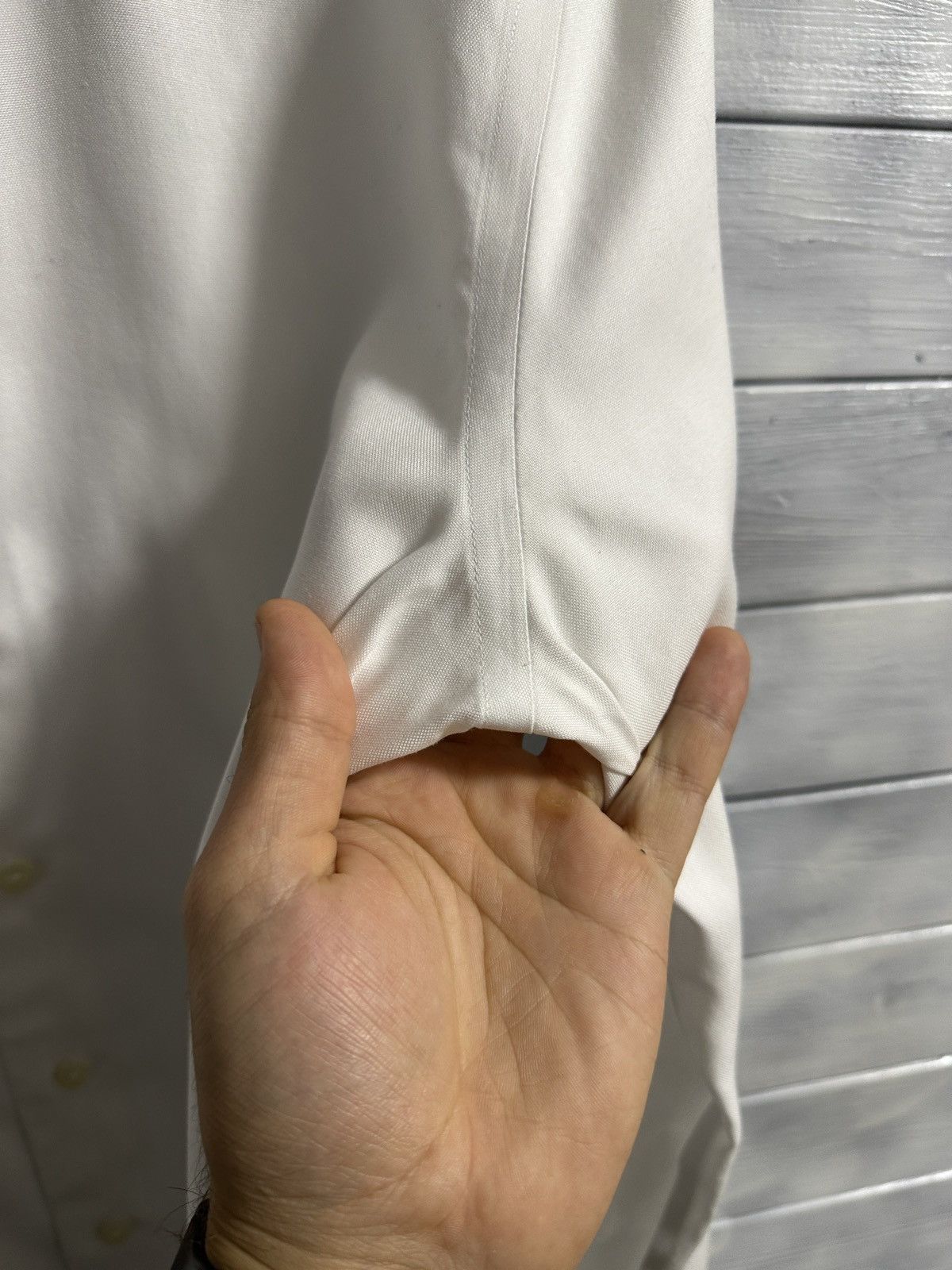 Suitsupply Rare Luxury Shirt Suitsupply Cotton White Color Size US L / EU 52-54 / 3 - 4 Thumbnail