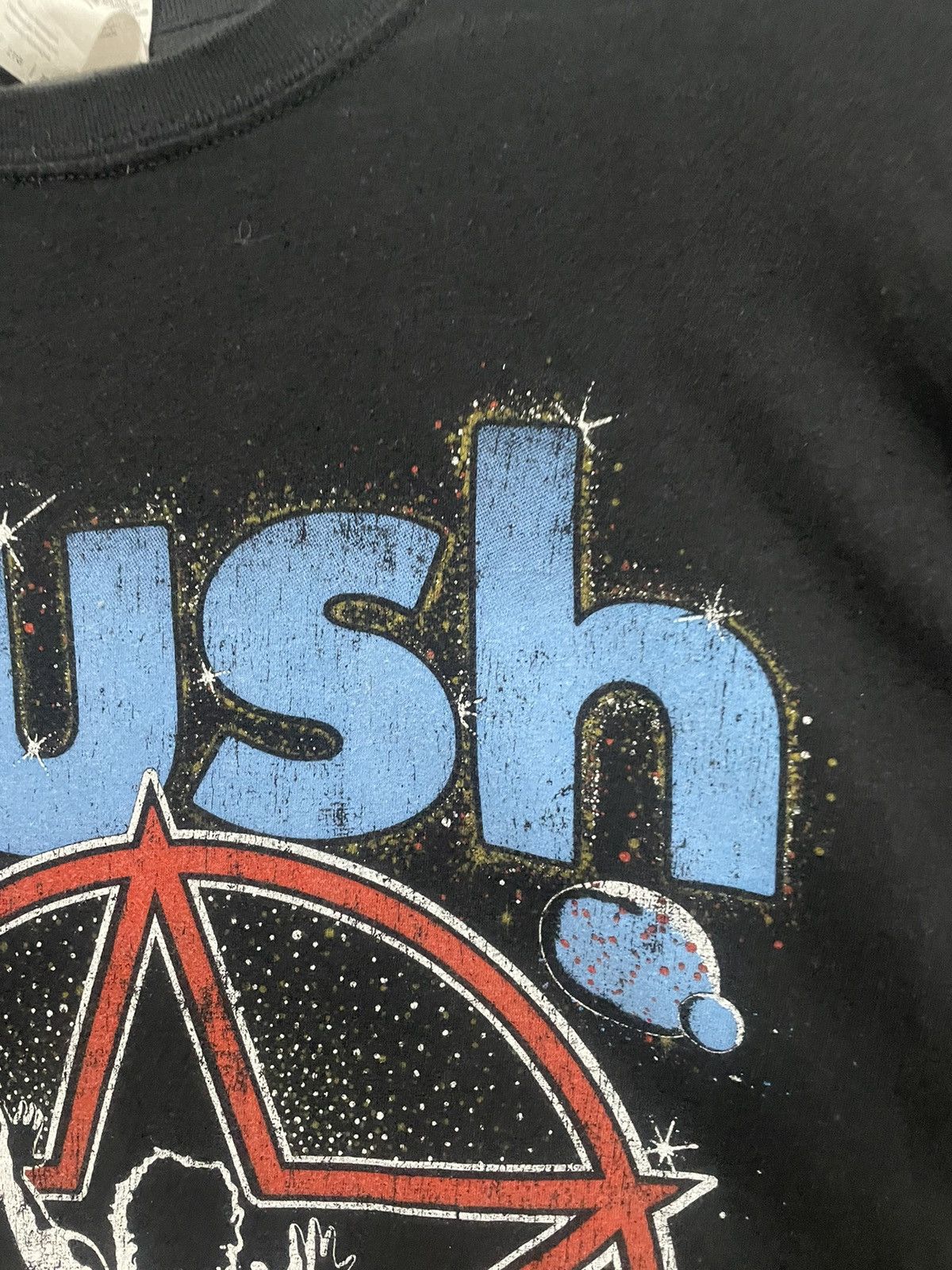 Band Tees Rush 1978 Tour Reprint Vintage Rock Band Tee Black XXL Size US XXL / EU 58 / 5 - 5 Thumbnail