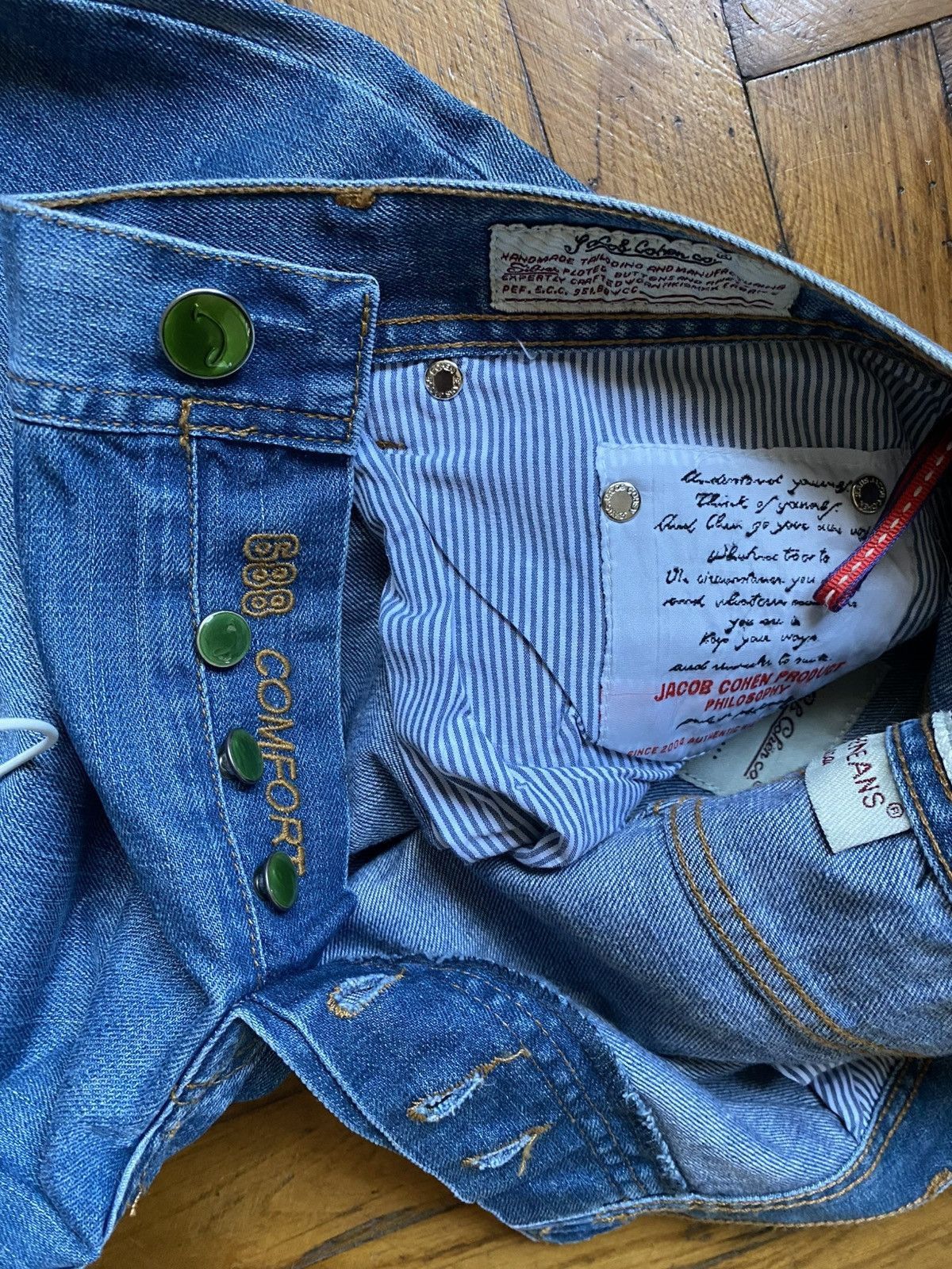 Jacob Cohen Jacob Cohen Handmade Italian Denim Jeans Pants Size US 40 / EU 56 - 18 Thumbnail