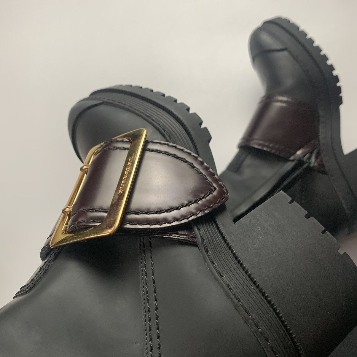 Burberry Burberry Women’s Leather Upper Boots Suede Buckle Ankle Size US 6 / IT 36 - 21 Thumbnail
