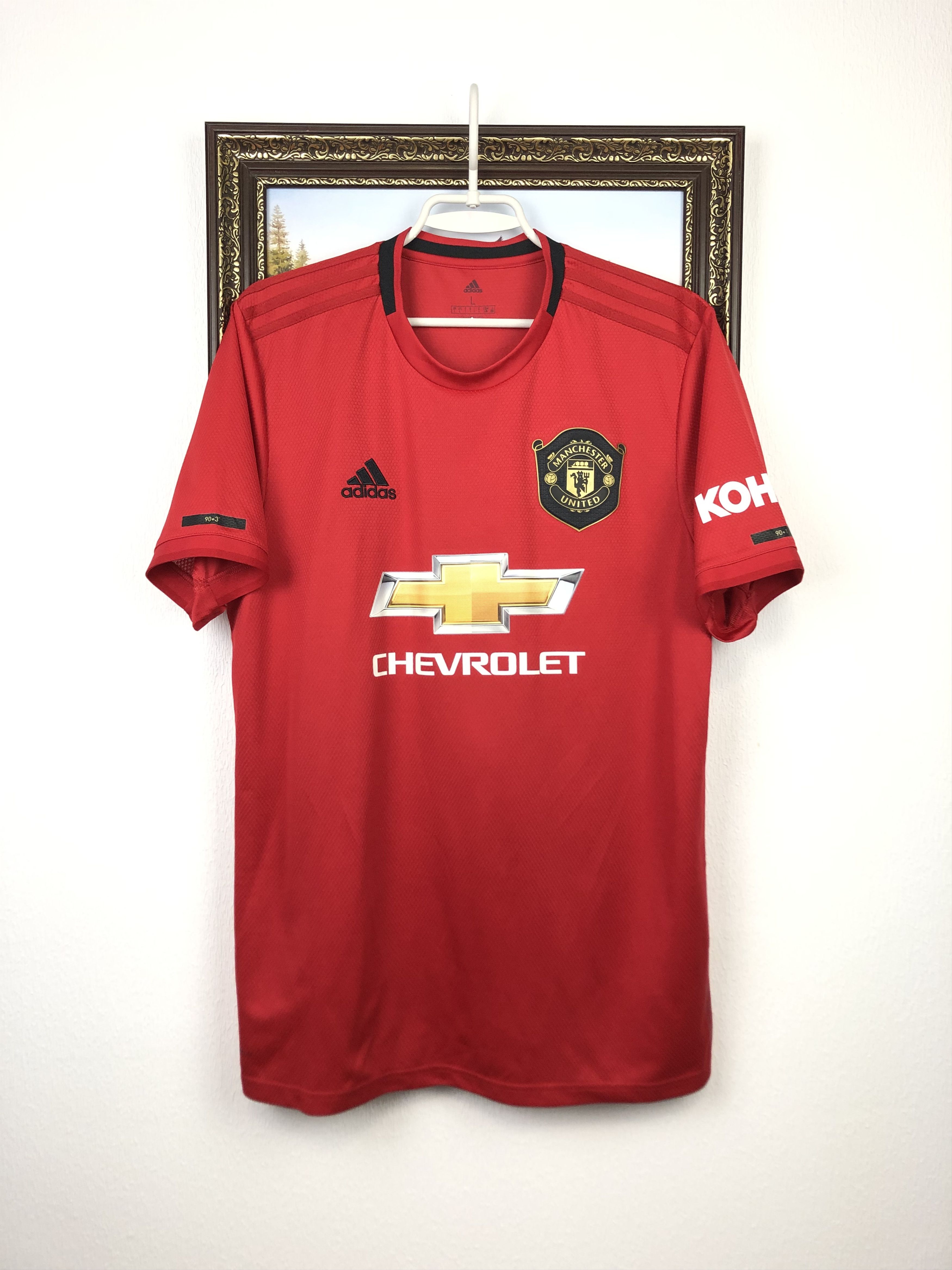 Adidas Manchester United football shirt 2019 Soccer Adidas Jersey Size US L / EU 52-54 / 3 - 1 Thumbnail