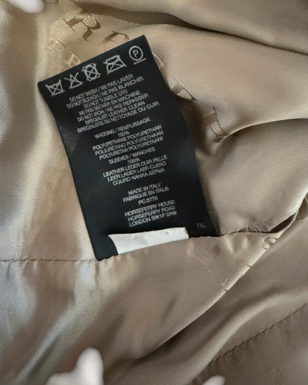 Burberry Prorsum S/S 2011 RUNWAY QUILTED LEATHER JACKET Size M / US 6-8 / IT 42-44 - 11 Thumbnail