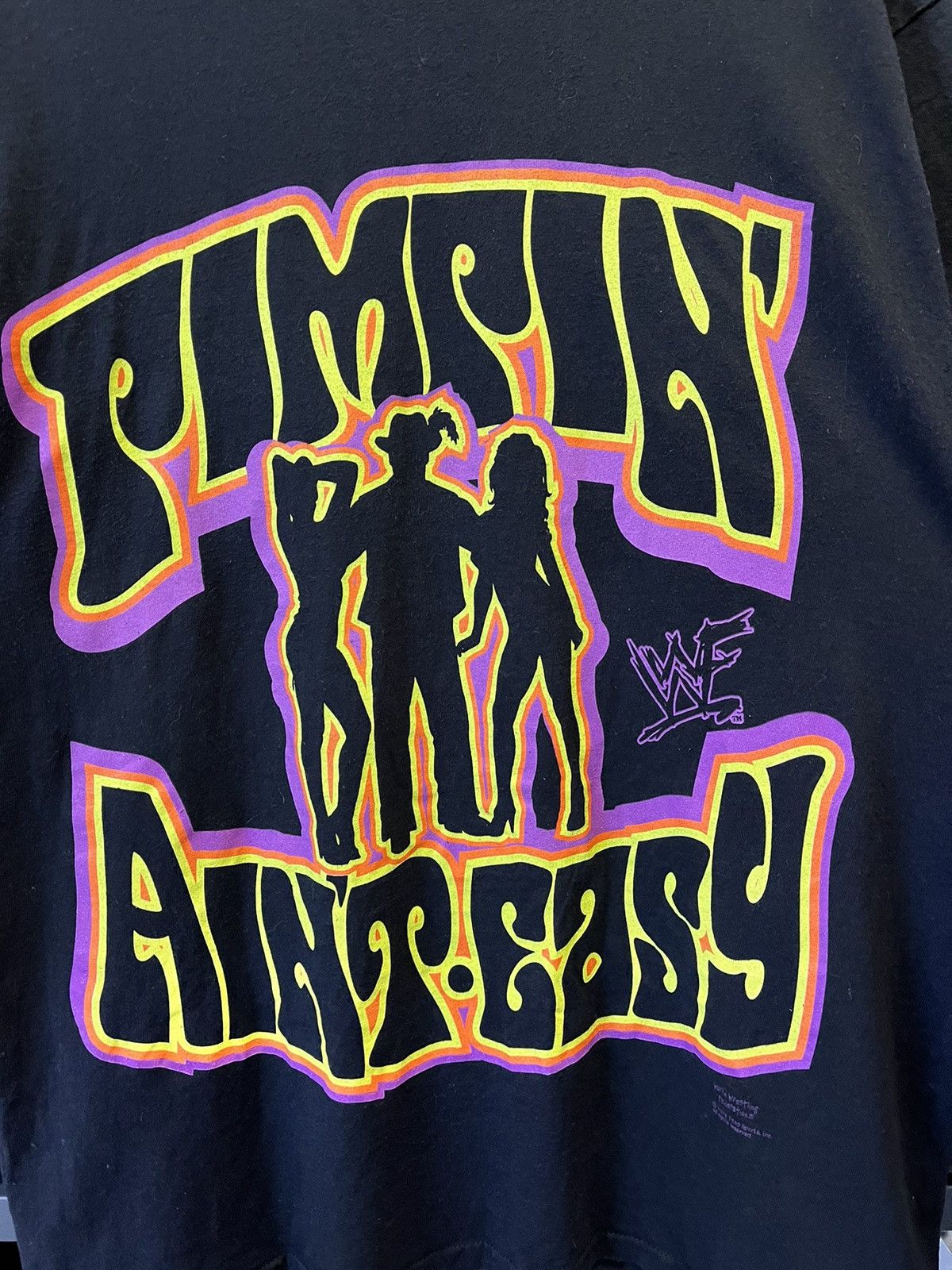 WWE Vintage 1999 The Godfather Pimpin Ain’t Easy T-shirt Size US L / EU 52-54 / 3 - 2 Thumbnail