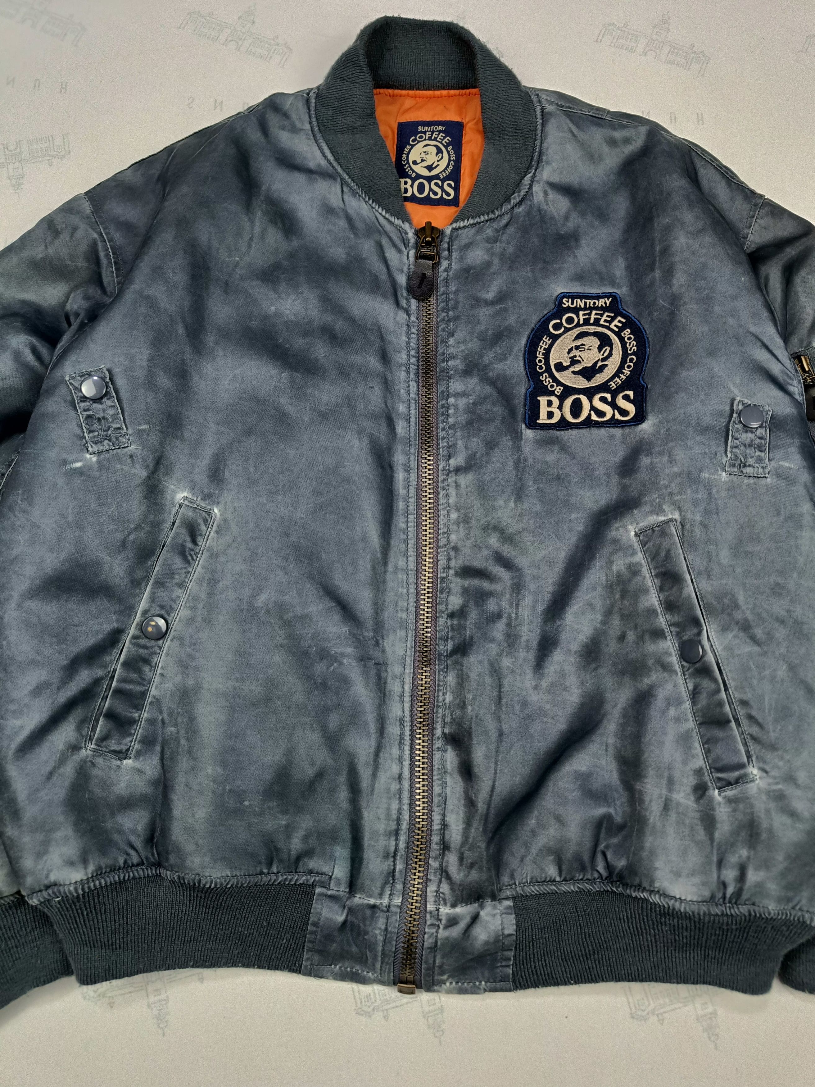 Japanese Brand RARE🔥Vintage 90s Suntory Coffee Boss Patches Logo Size US XL / EU 56 / 4 - 2 Thumbnail