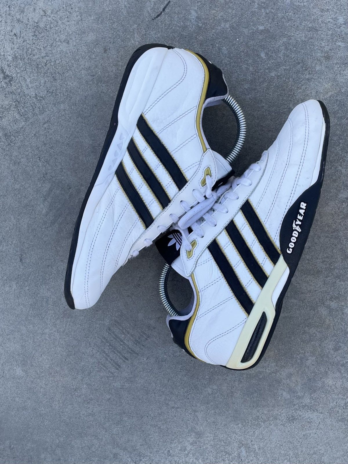 Adidas Rare 2006 Adidas Good Year Y2K Racing F1 Blokecore Shoes Size US 7.5 / EU 40-41 - 2 Thumbnail