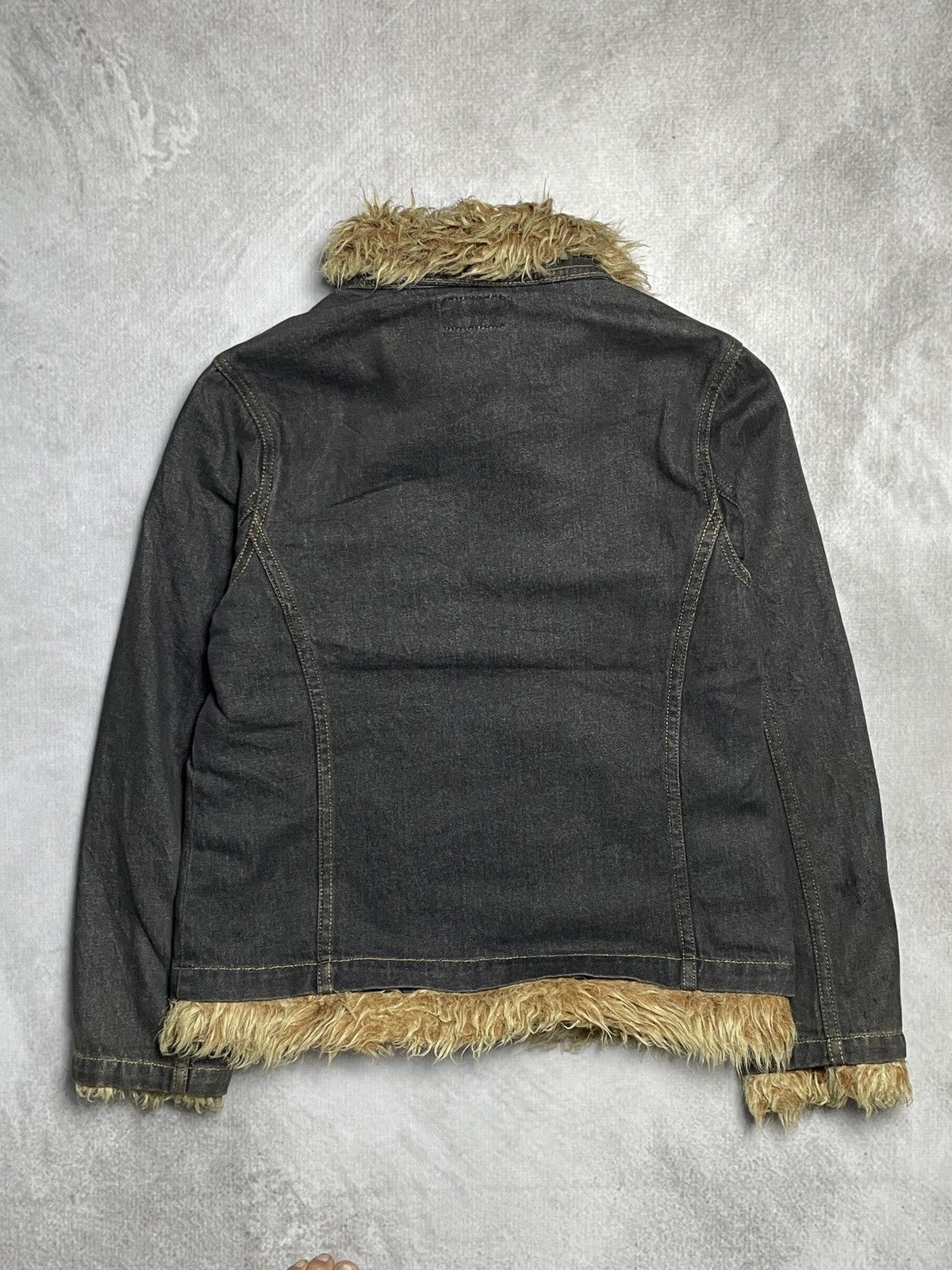 Japanese Brand 2000’s El.Road - Vkei Style Trim Fur Jacket Size US M / EU 48-50 / 2 - 13 Thumbnail