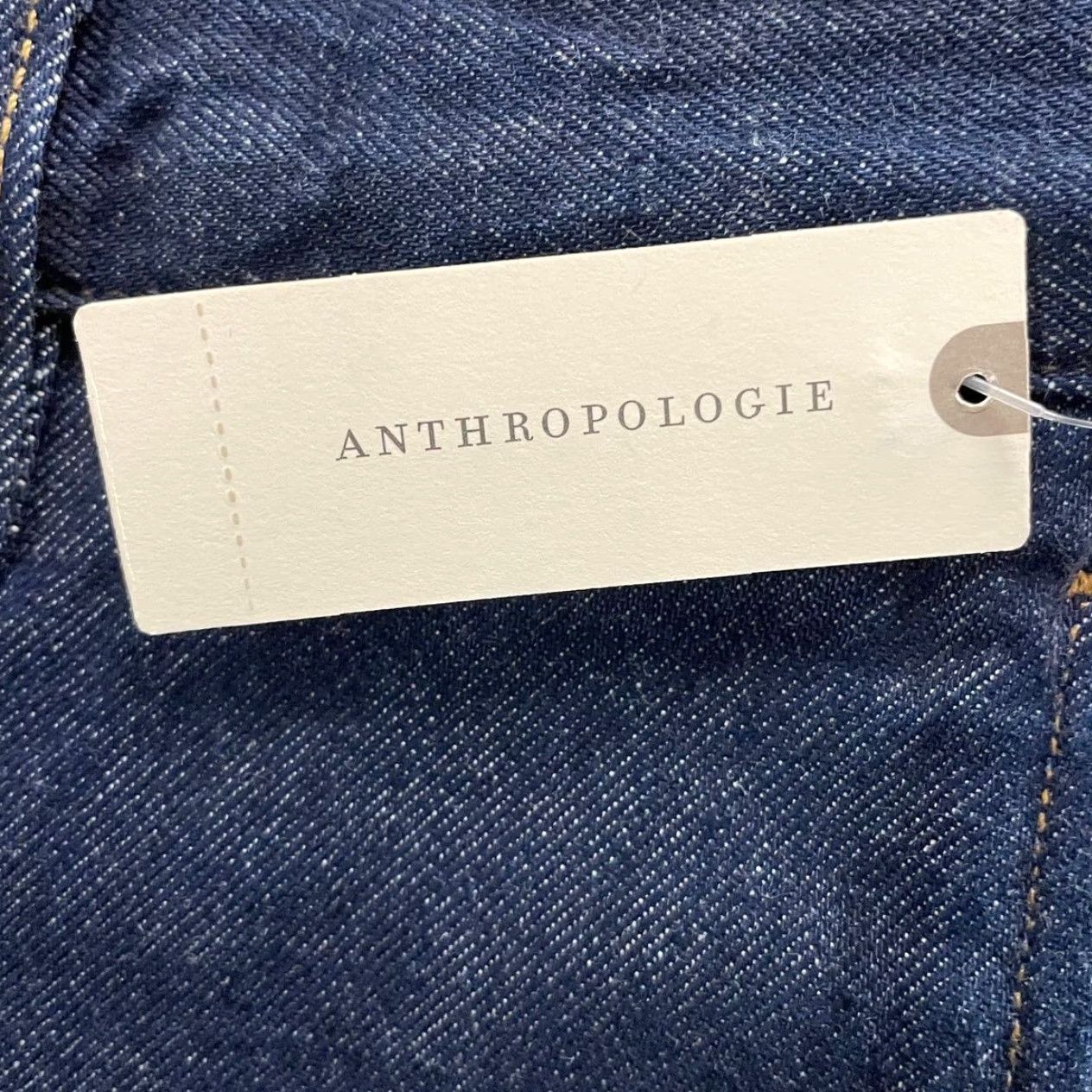CITIZENS OF HUMANITY Ayla Polish Denim Trousers Jeans Women's 28 Blue Regular Straight Button Pockets Fabric Denim