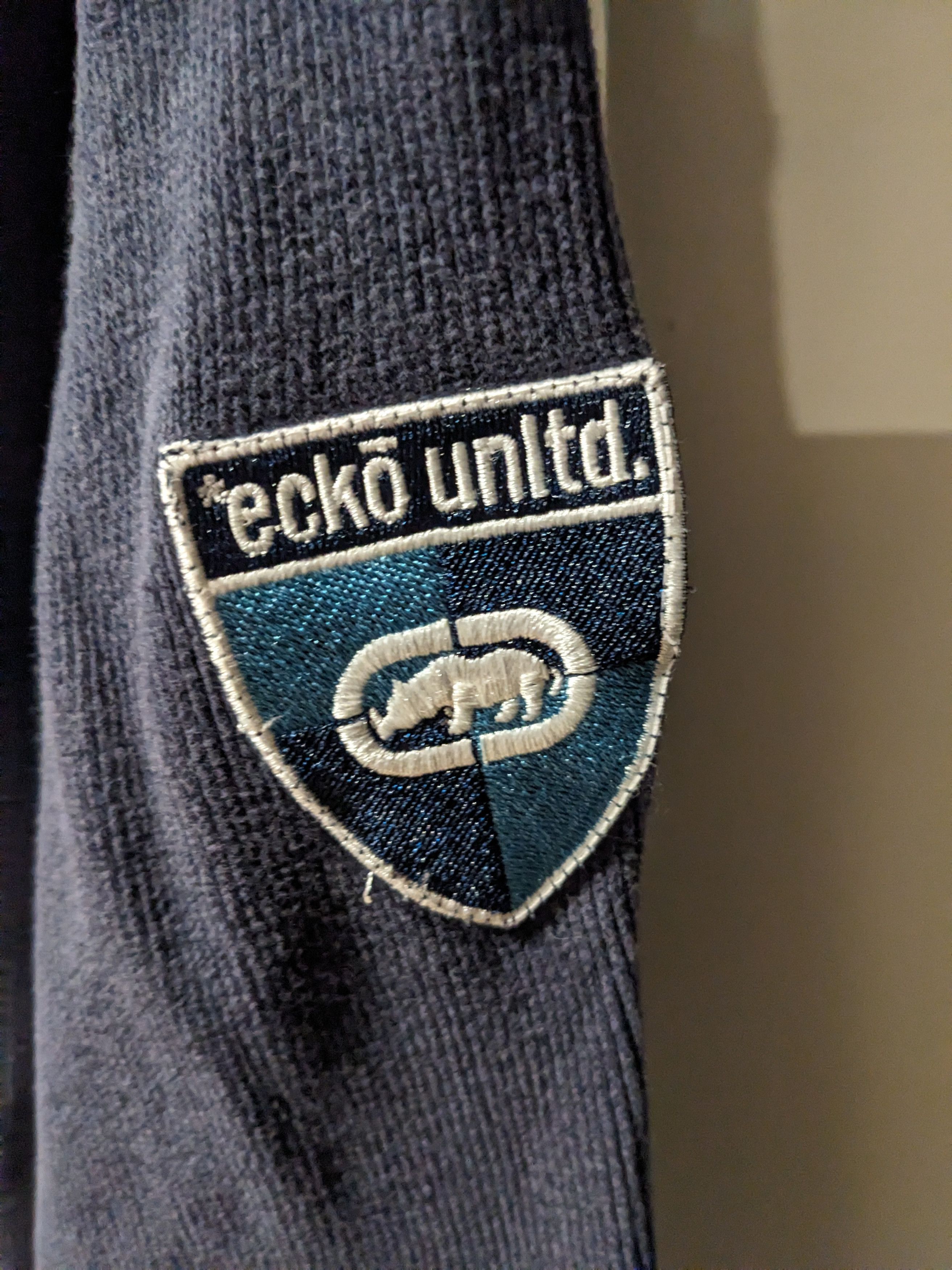 Ecko Unltd. × Vintage Vintage Y2K Ecko Unlimited Blue XX-Large Thermal Long-Sleeve Size US XXL / EU 58 / 5 - 3 Thumbnail