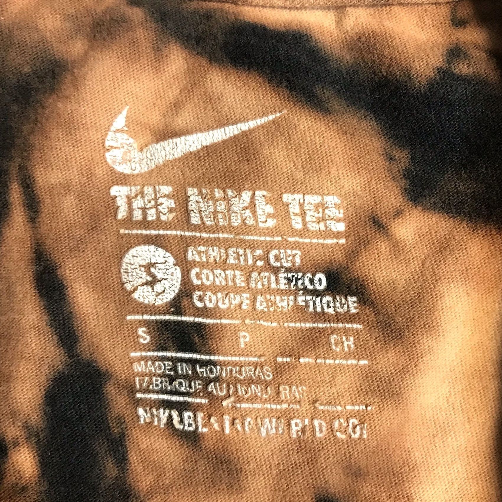 Nike Nike T Shirt Mens Small S Short Sleeve Crew Neck Tie Dye Black Swoosh 90s Grunge Hip Hop Classic College Clothing Size US S / EU 44-46 / 1 - 3 Thumbnail