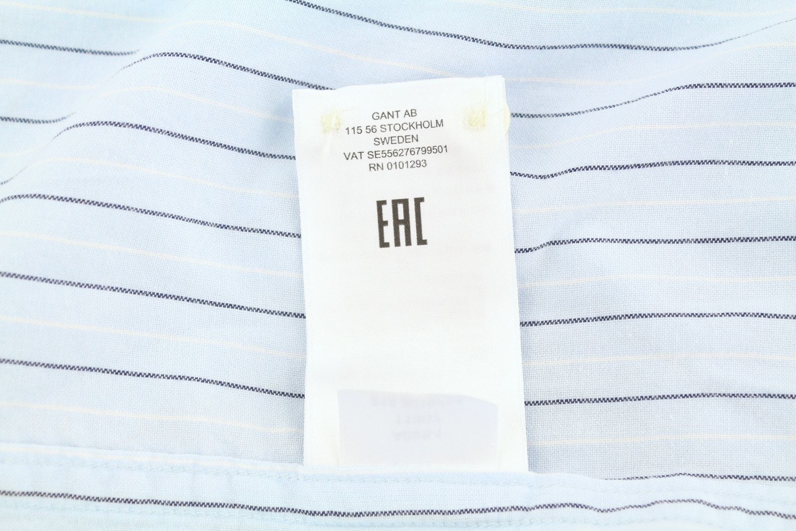 Gant REG OXF STRIPE XL Light Blue Button-Down Shirt 87490 Size US XL / EU 56 / 4 - 9 Thumbnail