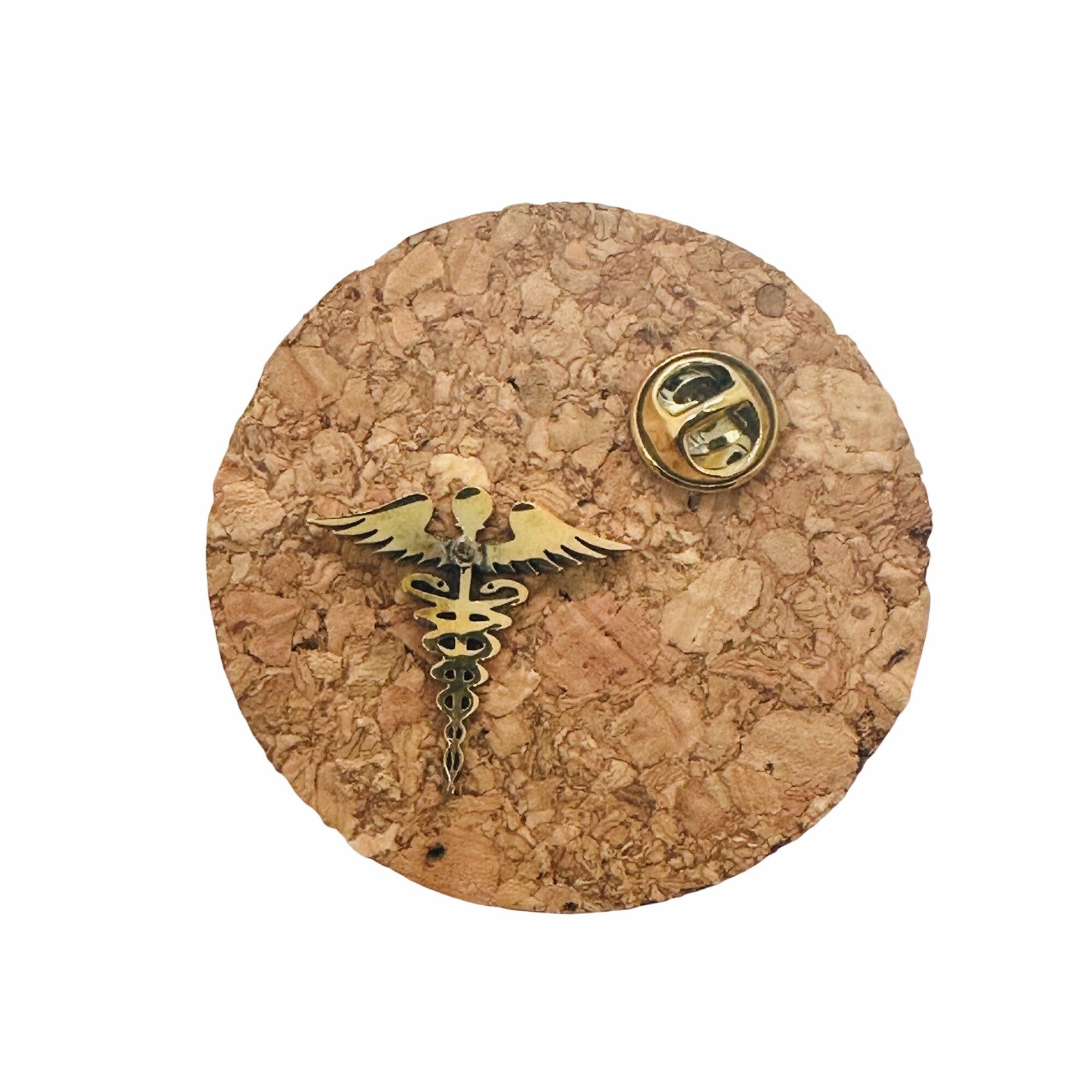 Other ❤️Pin Caduceus Medical Doctor Symbol Medicine Medical Broch Size ONE SIZE - 4 Thumbnail