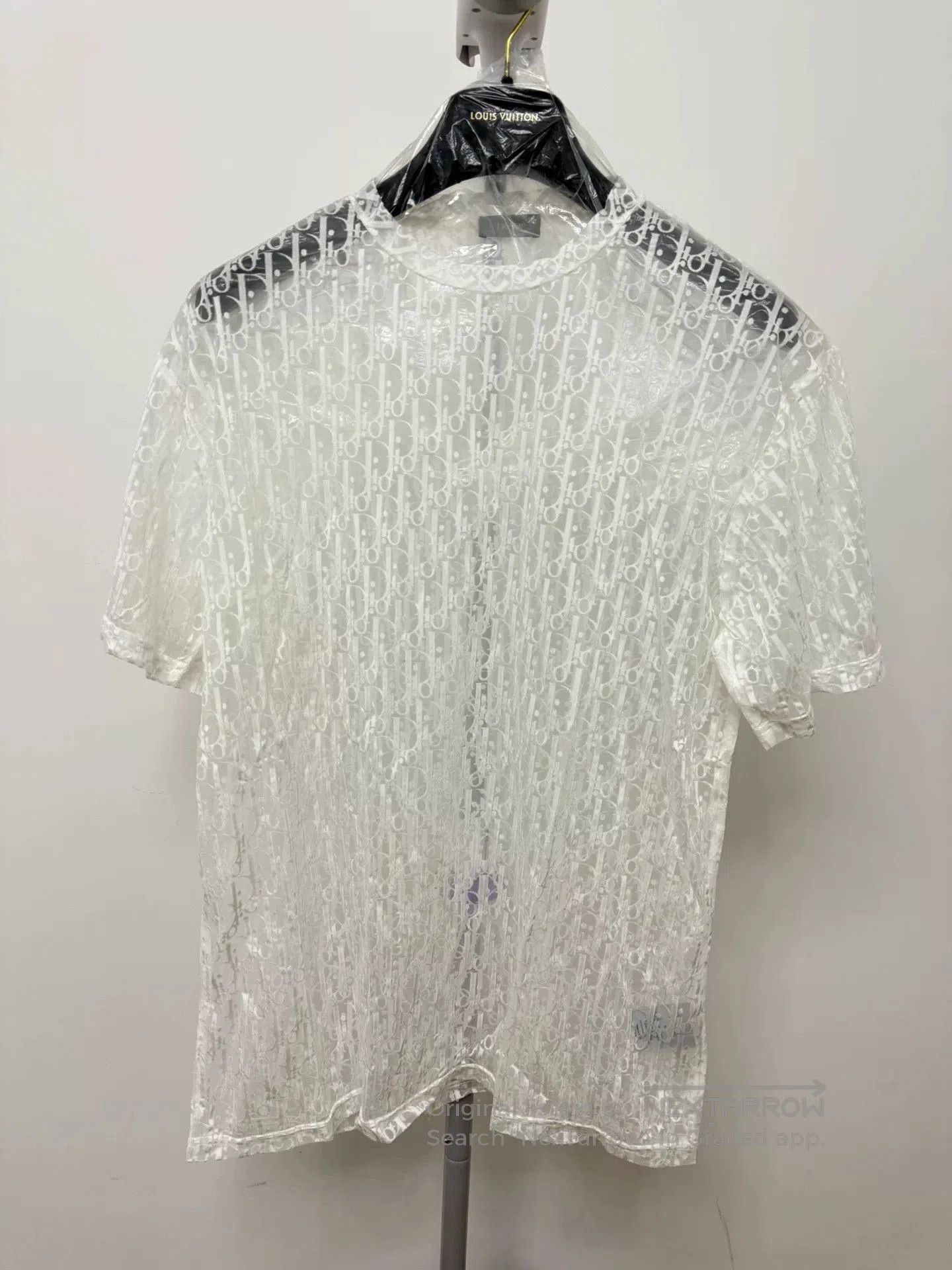 Dior Dior Sheer Monogram Embroidered Mesh T. Size XL / US 12-14 / IT 48-50 - 1 Thumbnail
