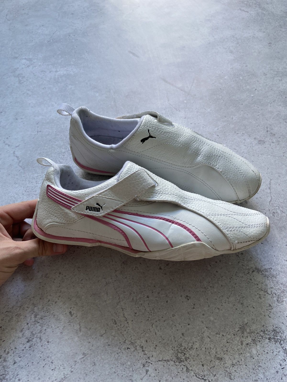Puma Vintage Puma Mostro Futuristic Leather Sneakers Size US 8 / IT 38 - 3 Thumbnail
