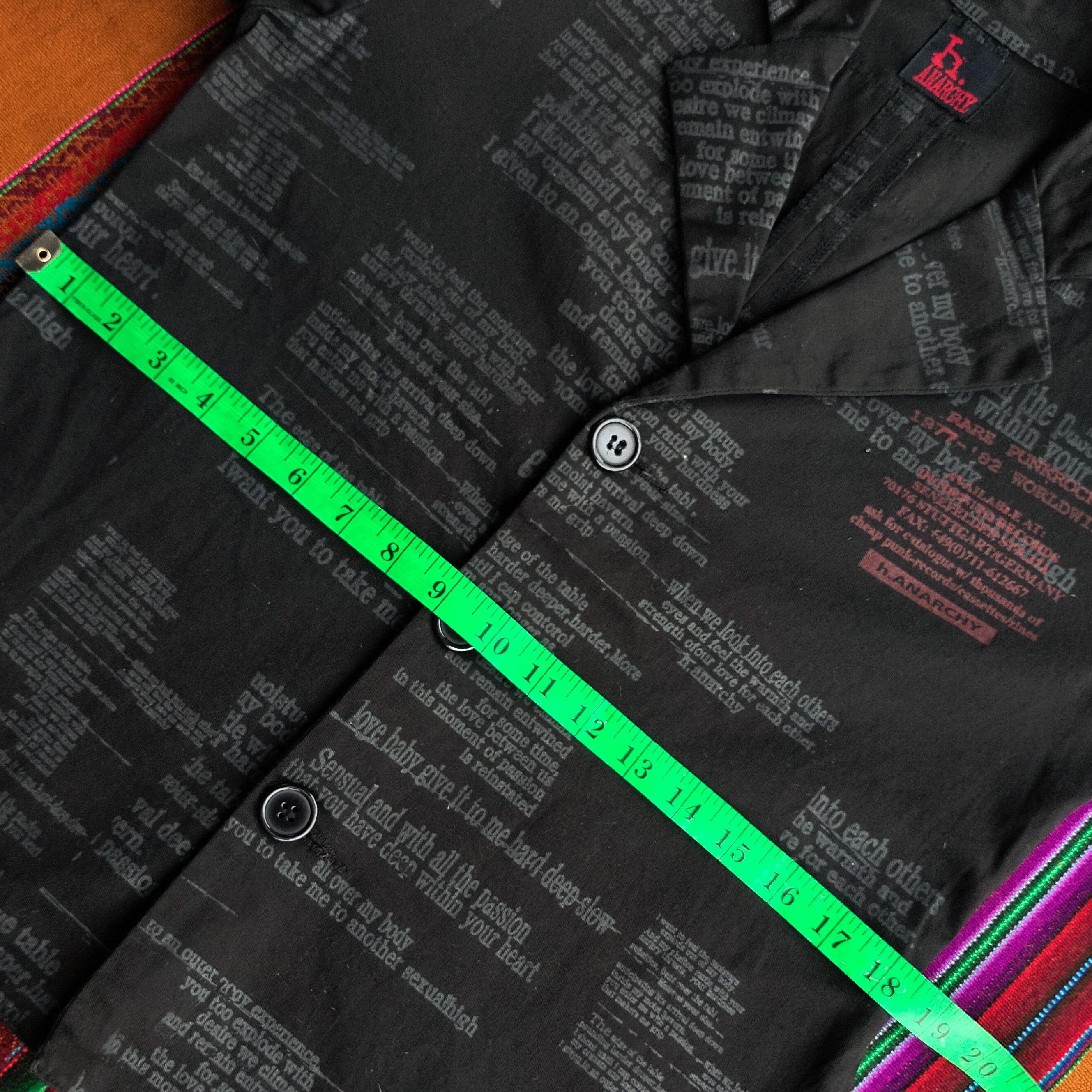 2005年頃のレア物！H NAOTO ANARCHY チェック柄 ジャケット H