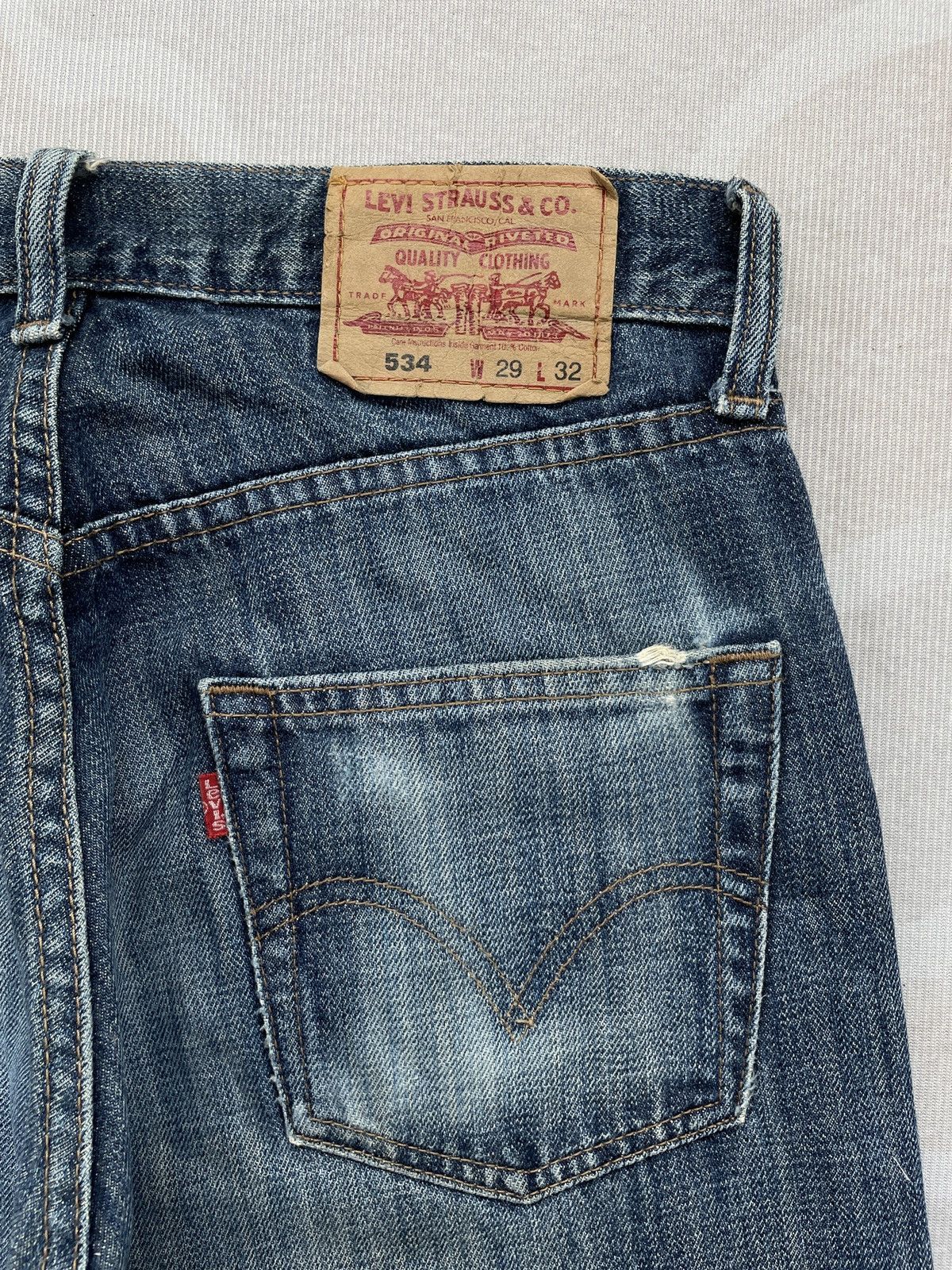 Levi's VTG Levis 534 Men Jeans Size US 29 - 9 Thumbnail