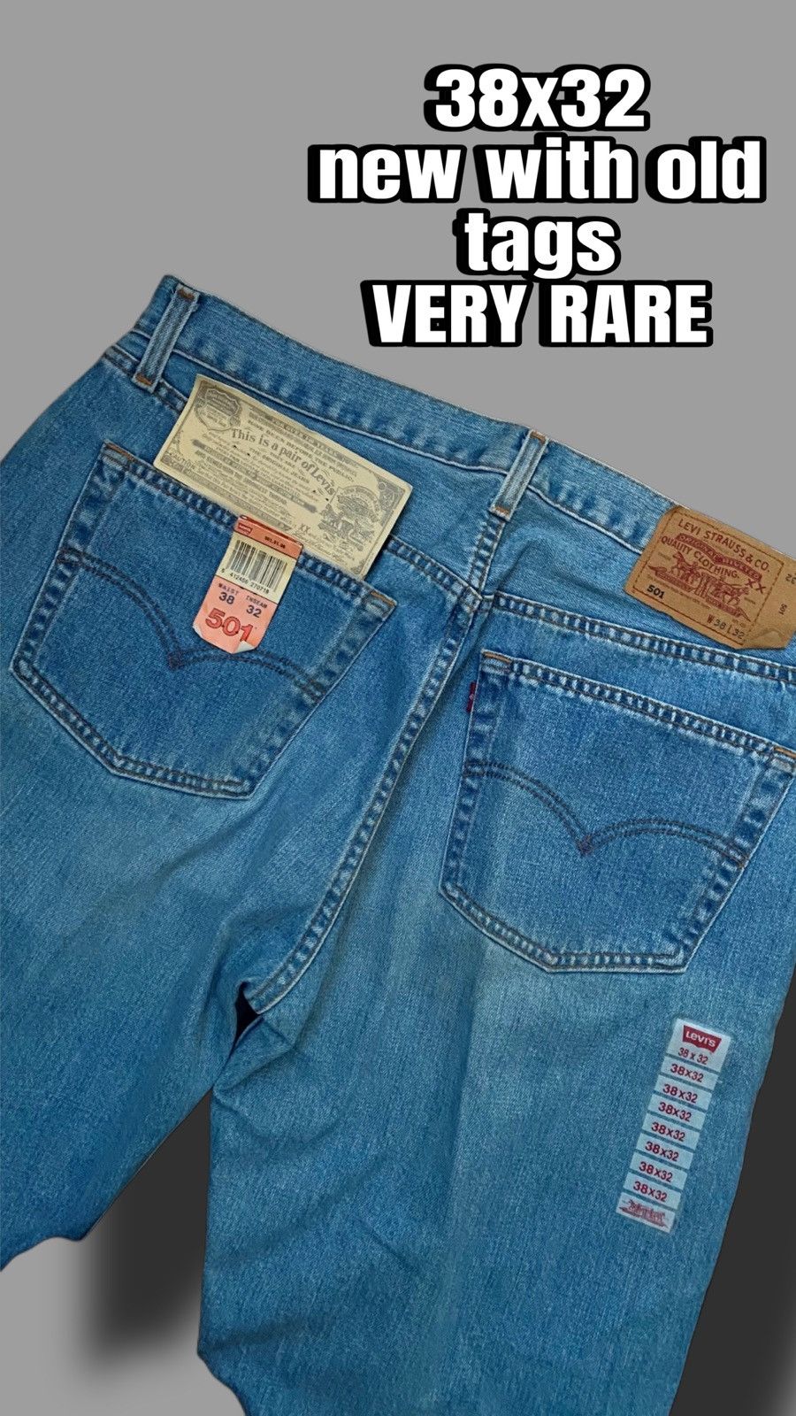 Levi's × Levi's Vintage Clothing × Vintage LEVI’S 501 VITAGE JEANS 1974 RARE Size US 32 / EU 48 - 1 Thumbnail