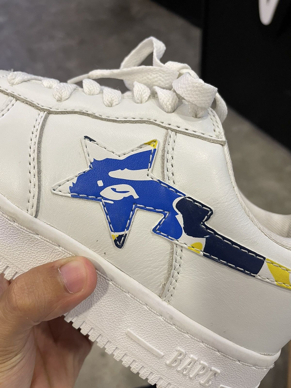 Bape Shanghai Bapesta Size US 6.5 / EU 39-40 - 10 Thumbnail