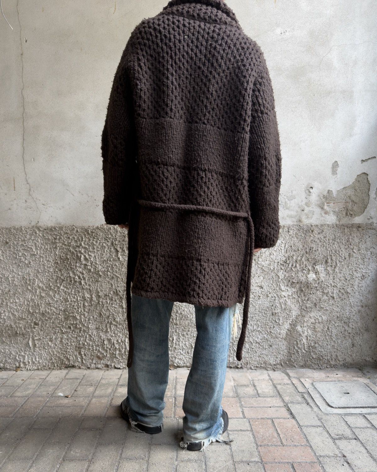 Maison Margiela Maison Martin Margiela Knitted Shawl Collar Caban Size US L / EU 52-54 / 3 - 7 Thumbnail