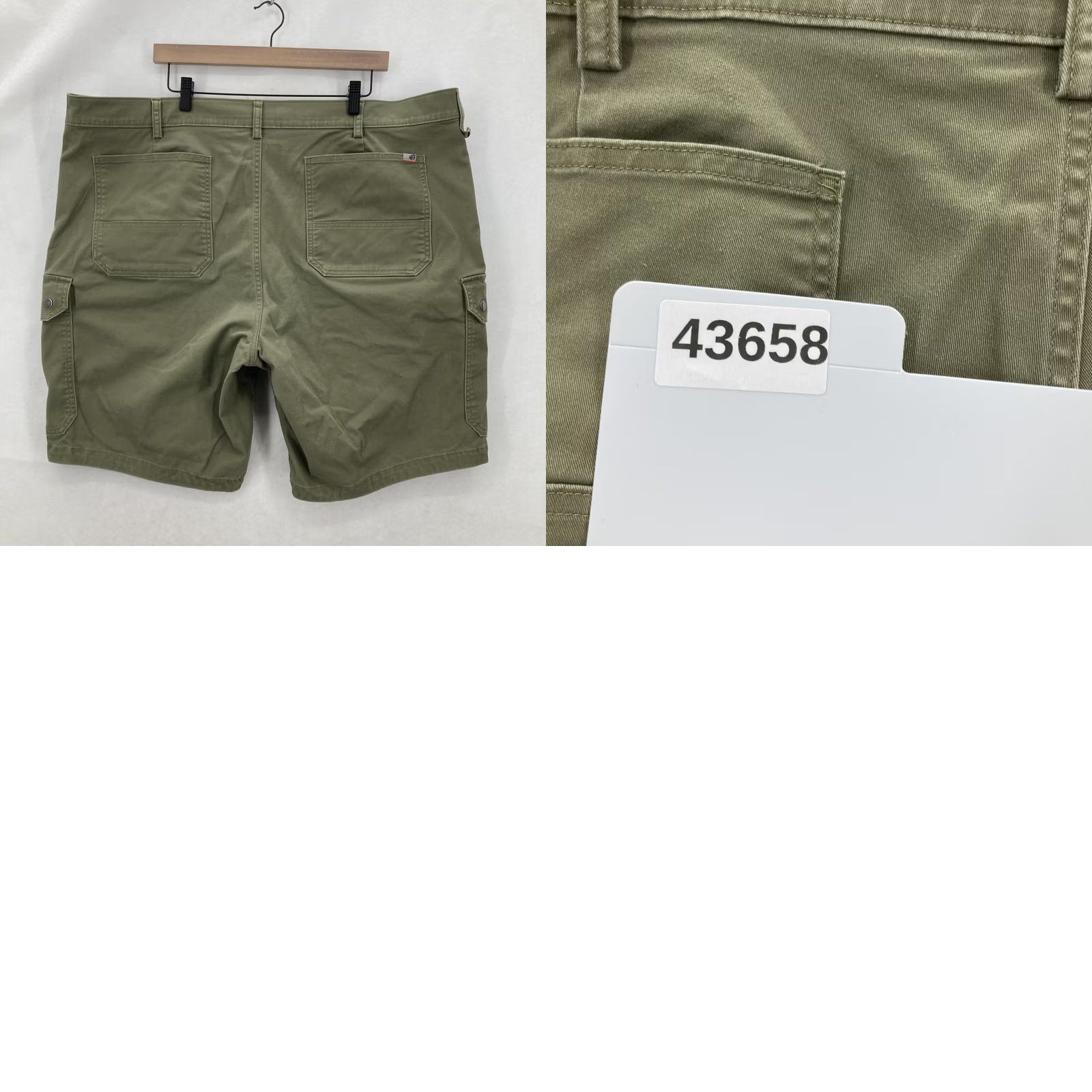 Duluth Trading Company Duluth Cargo Shorts Mens 44 Olive Green Stretch Utility Workwear Hiking 40 Grit Size US 44 / EU 60 - 9 Thumbnail